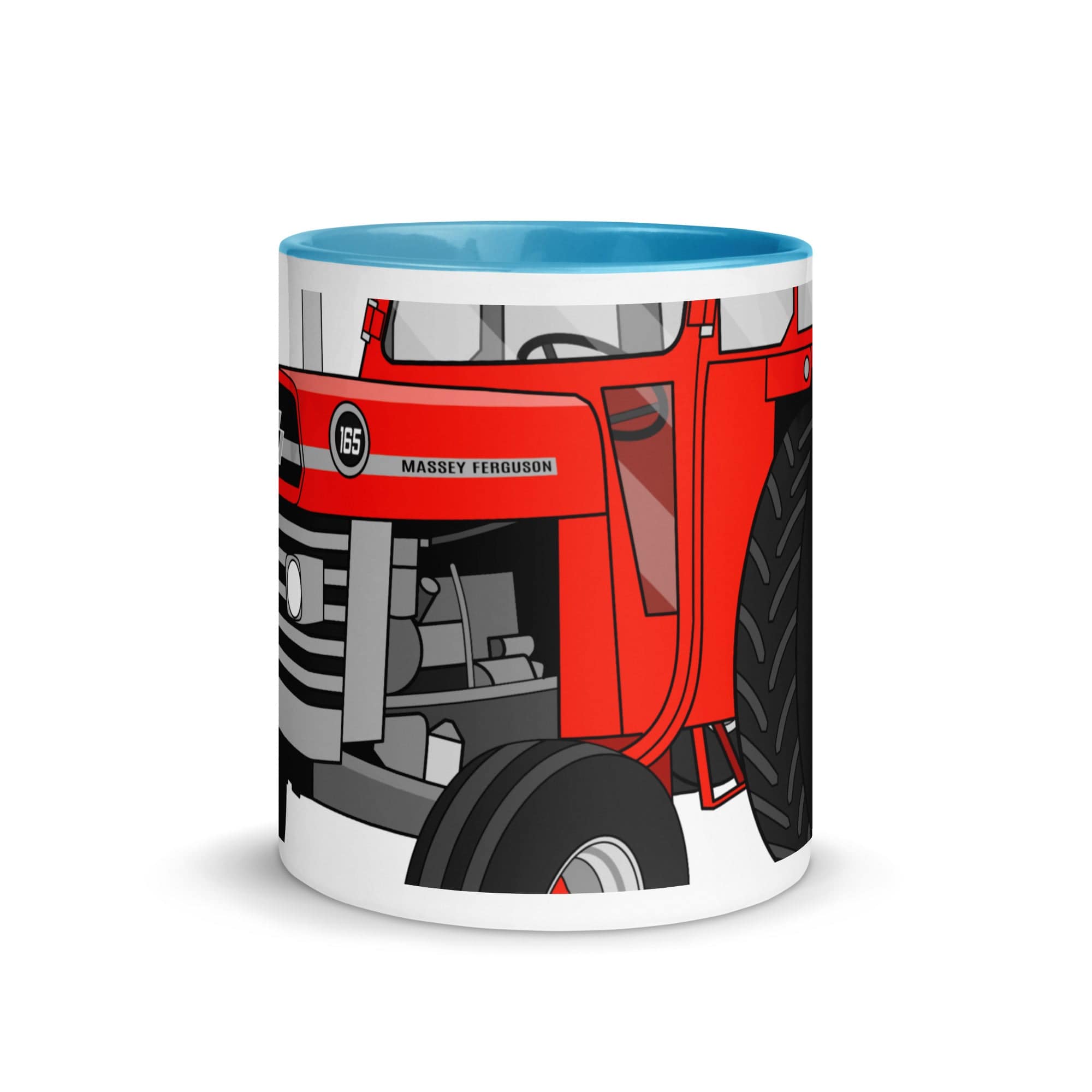 The Tractors Mugs Store Massey Ferguson 165 2.0 Mug with Color Inside Quality Farmers Merch