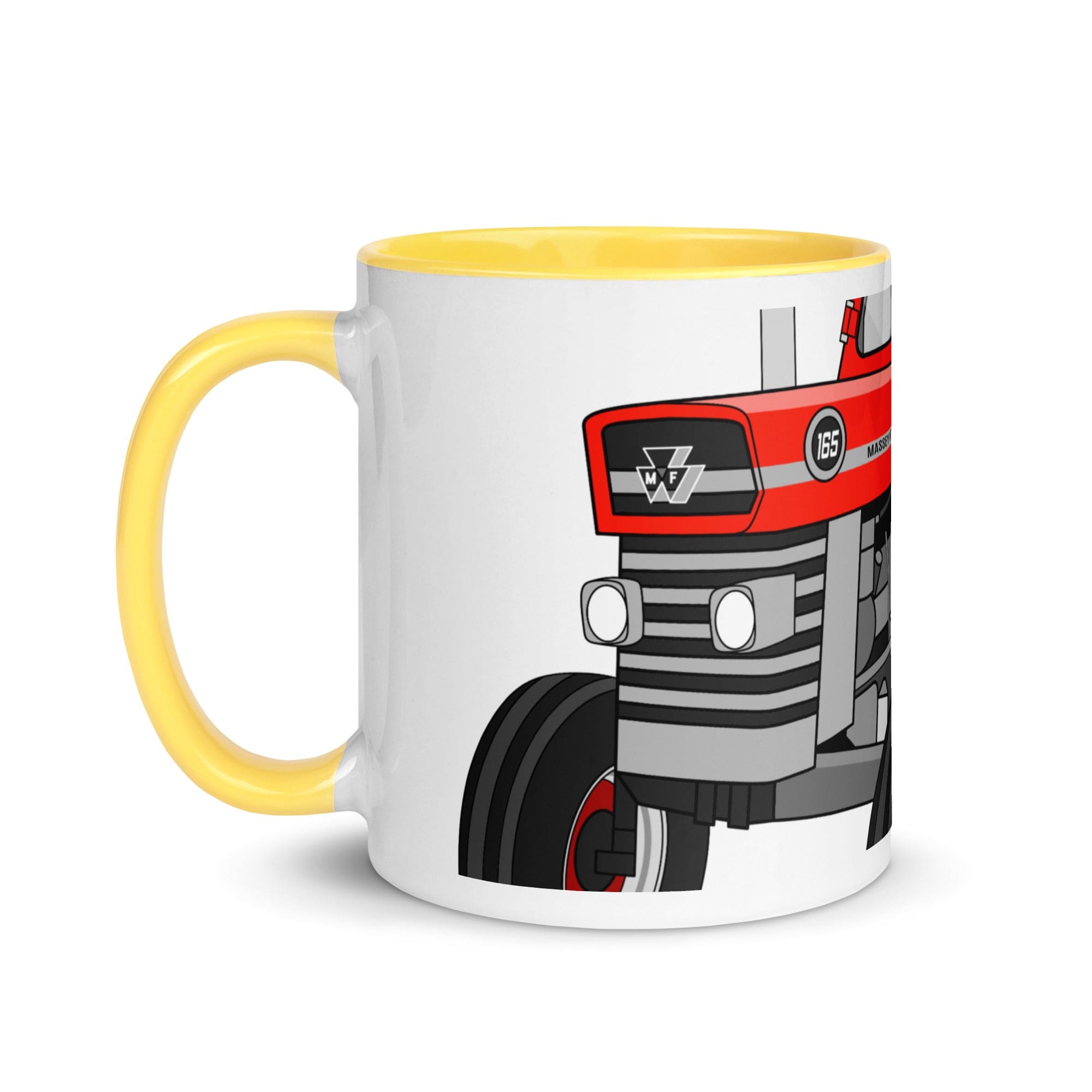 The Tractors Mugs Store Massey Ferguson 165 2.0 Mug with Color Inside Quality Farmers Merch