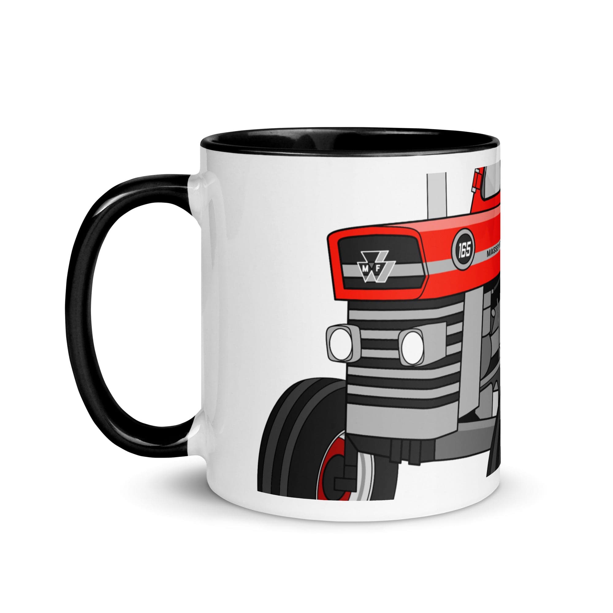 The Tractors Mugs Store Massey Ferguson 165 2.0 Mug with Color Inside Quality Farmers Merch