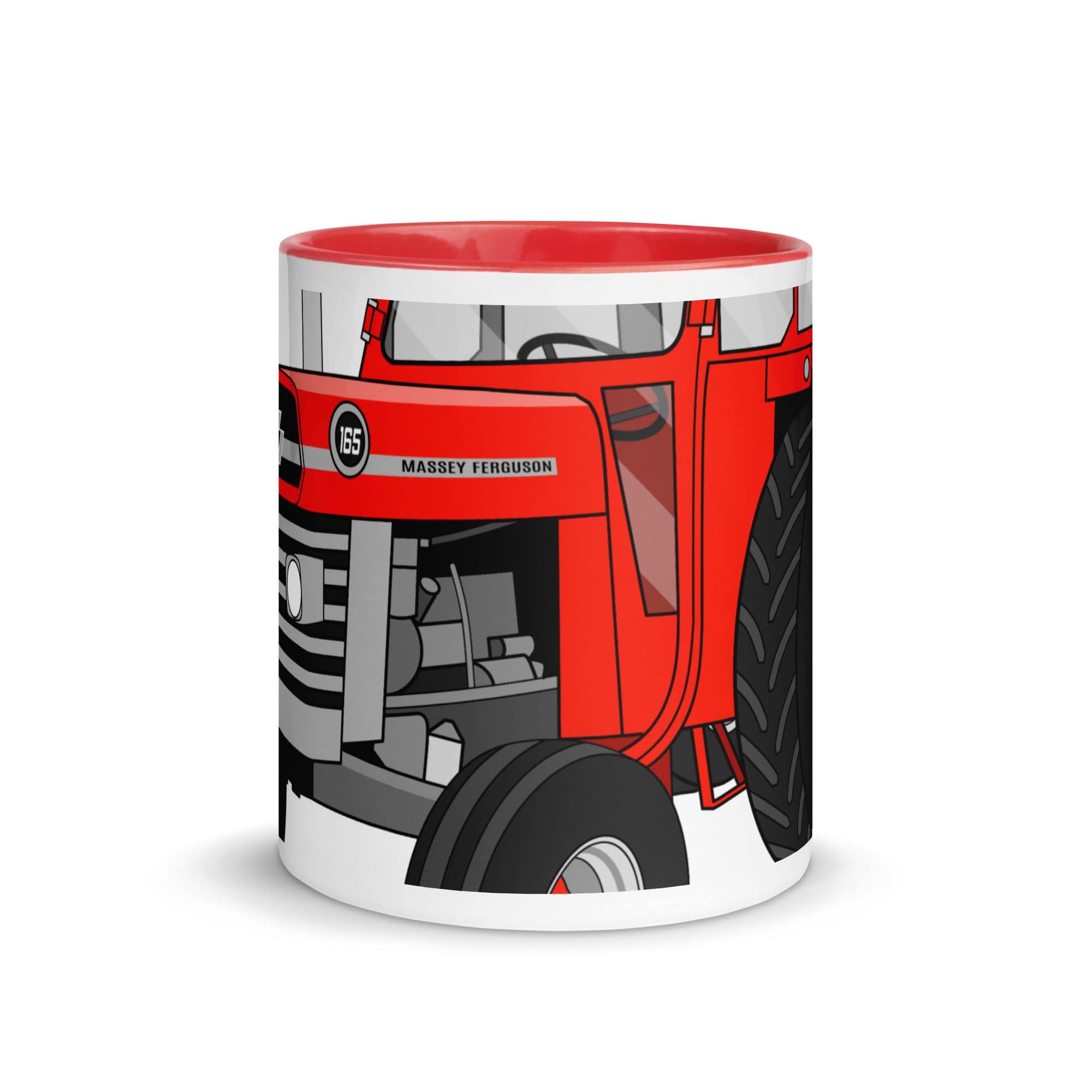 The Tractors Mugs Store Massey Ferguson 165 2.0 Mug with Color Inside Quality Farmers Merch