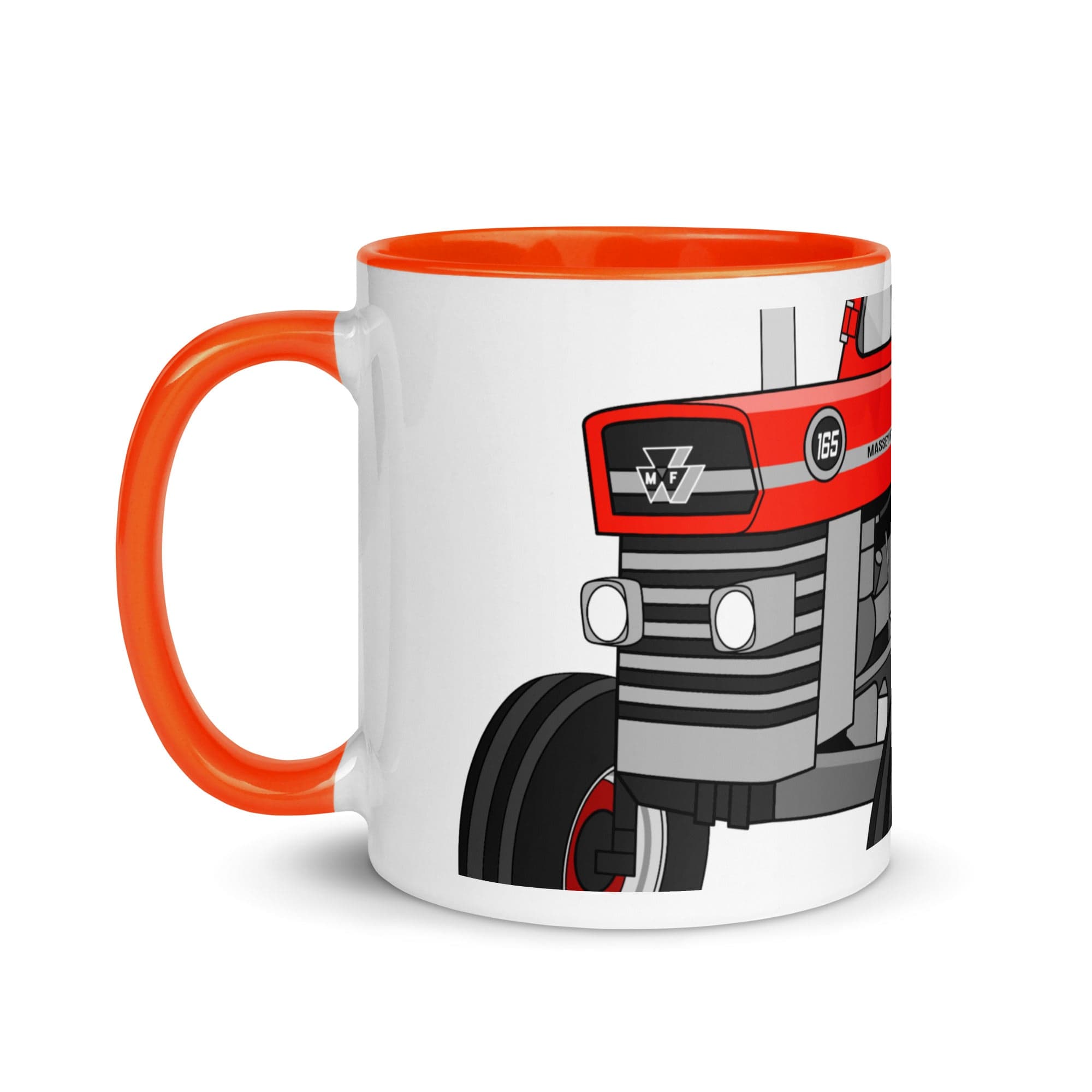The Tractors Mugs Store Massey Ferguson 165 2.0 Mug with Color Inside Quality Farmers Merch