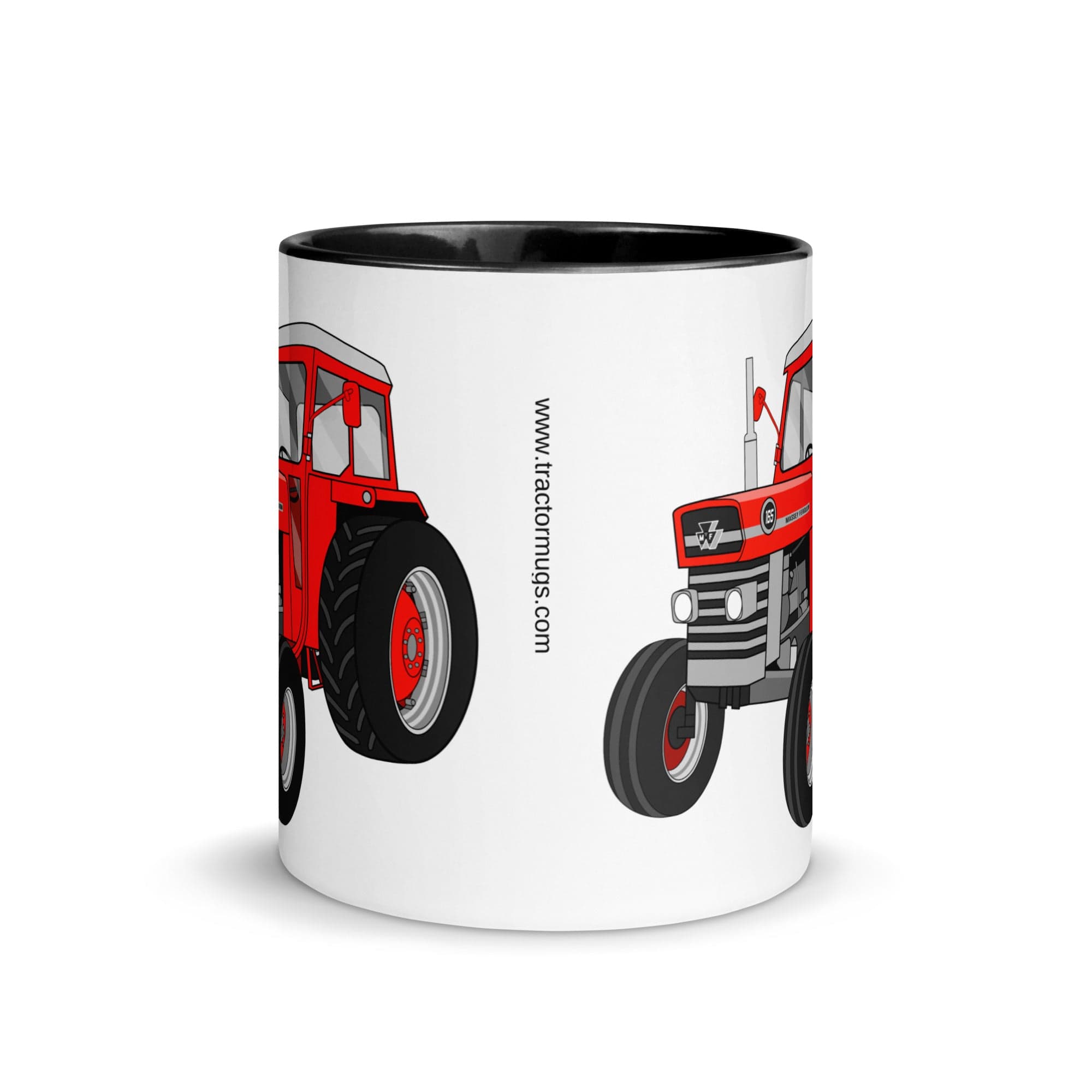 The Tractors Mugs Store Massey Ferguson 165 Mug with Color Inside Quality Farmers Merch