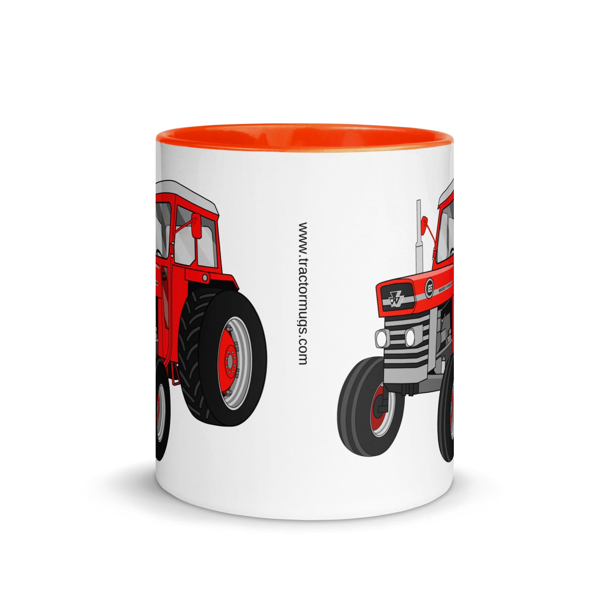 The Tractors Mugs Store Massey Ferguson 165 Mug with Color Inside Quality Farmers Merch