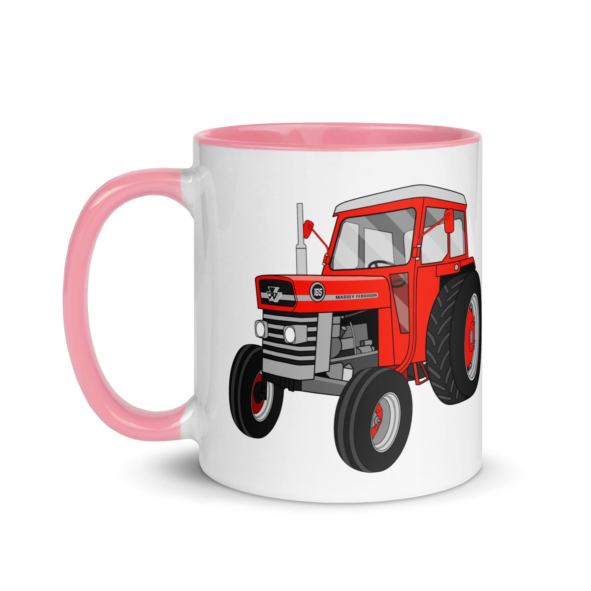 The Tractors Mugs Store Massey Ferguson 165 Mug with Color Inside Quality Farmers Merch