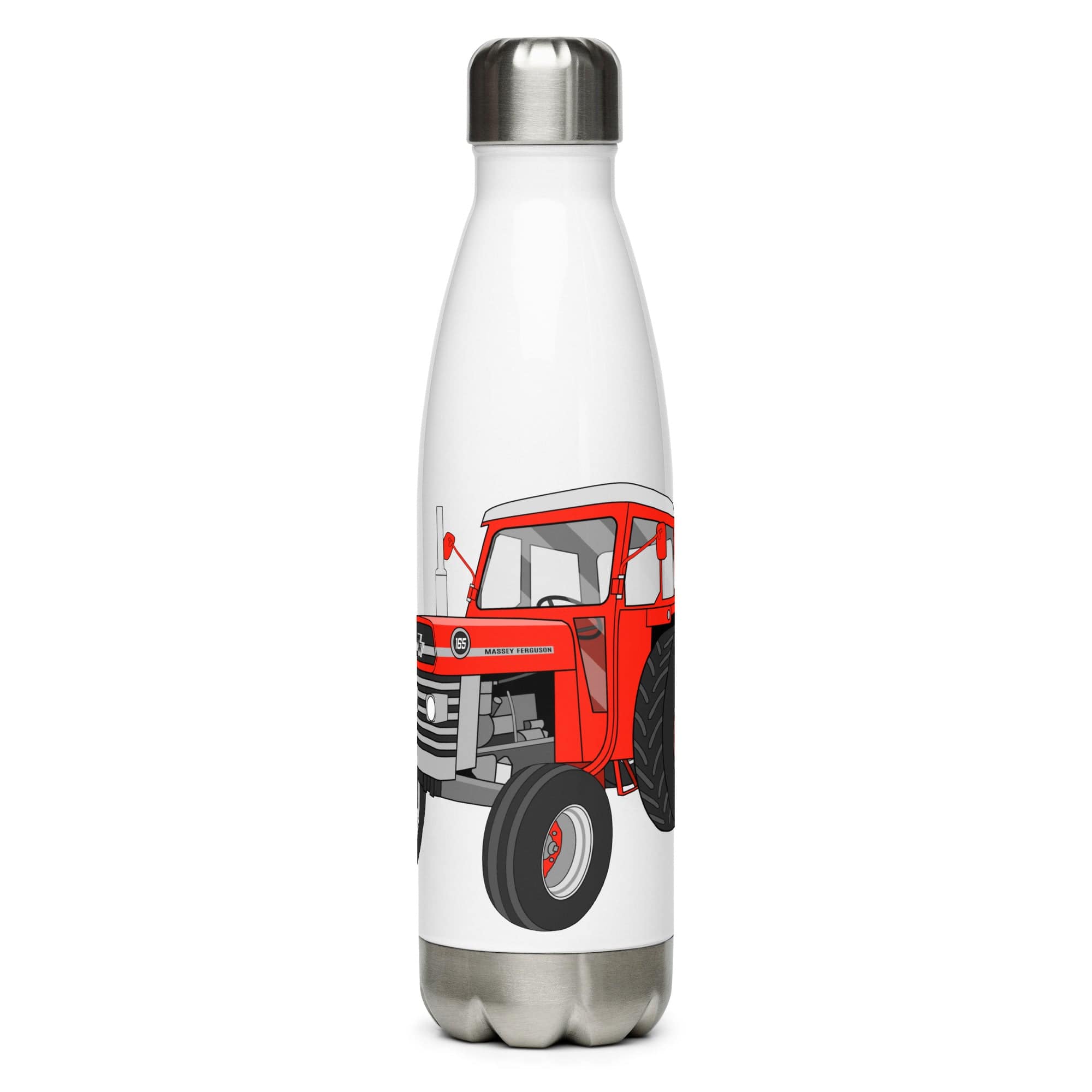 The Tractors Mugs Store Massey Ferguson 165 Stainless steel water bottle Quality Farmers Merch