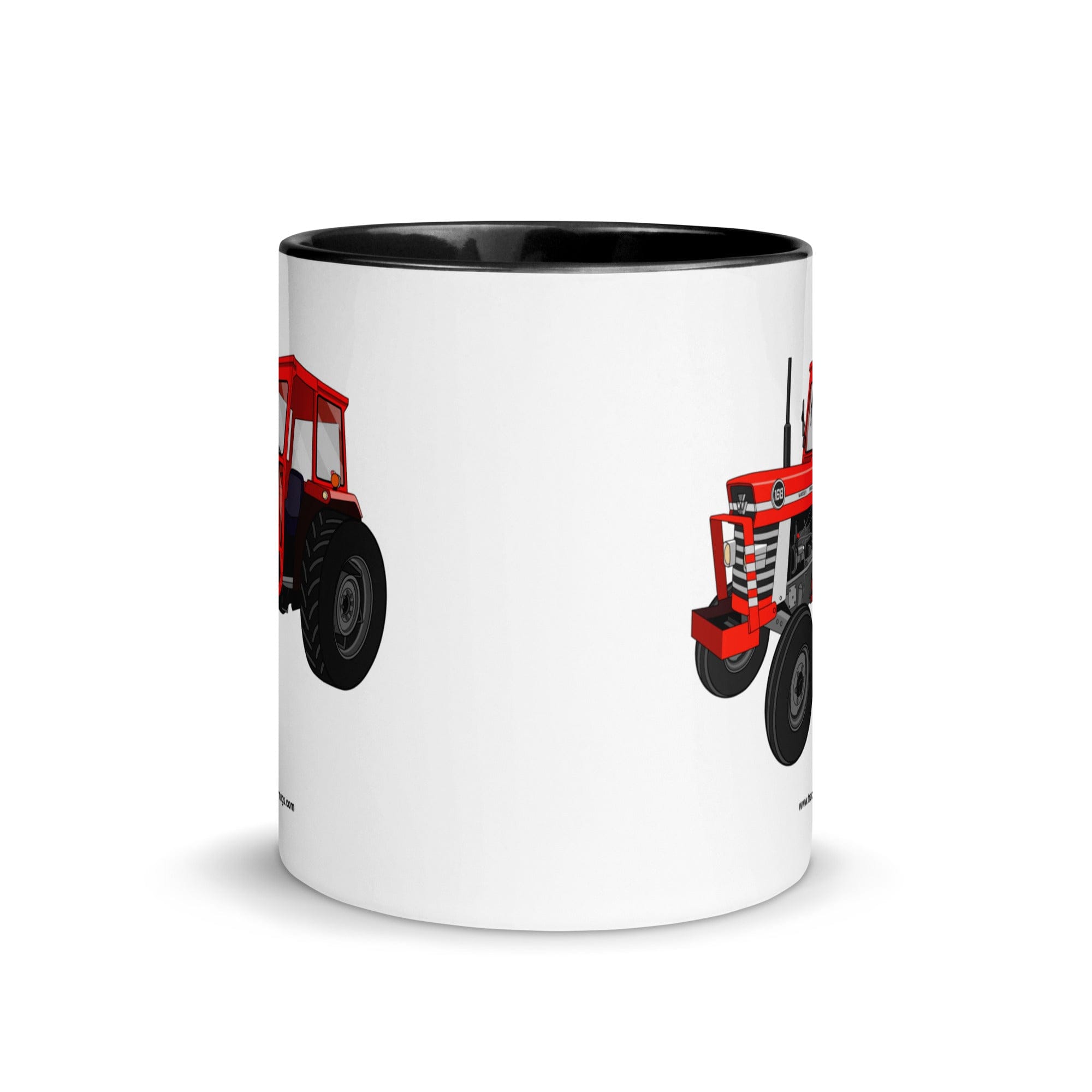 The Tractors Mugs Store Massey Ferguson 168 | Mug with Color Inside Quality Farmers Merch