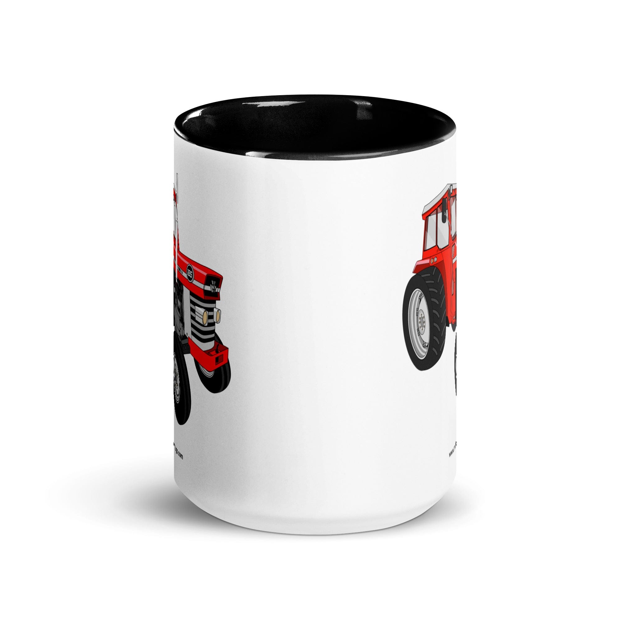The Tractors Mugs Store Massey Ferguson 185 | Mug with Color Inside Quality Farmers Merch