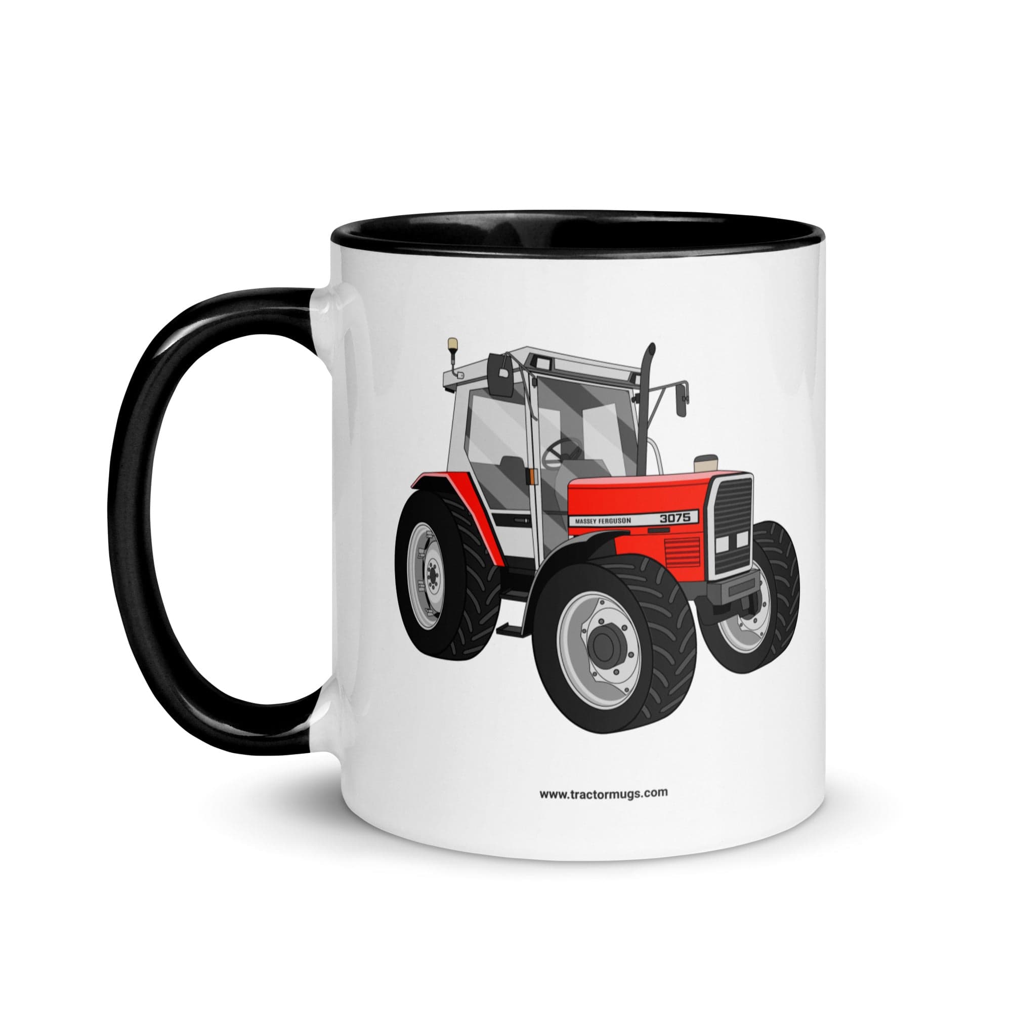 The Tractors Mugs Store Massey Ferguson 3075 | Mug with Color Inside Quality Farmers Merch
