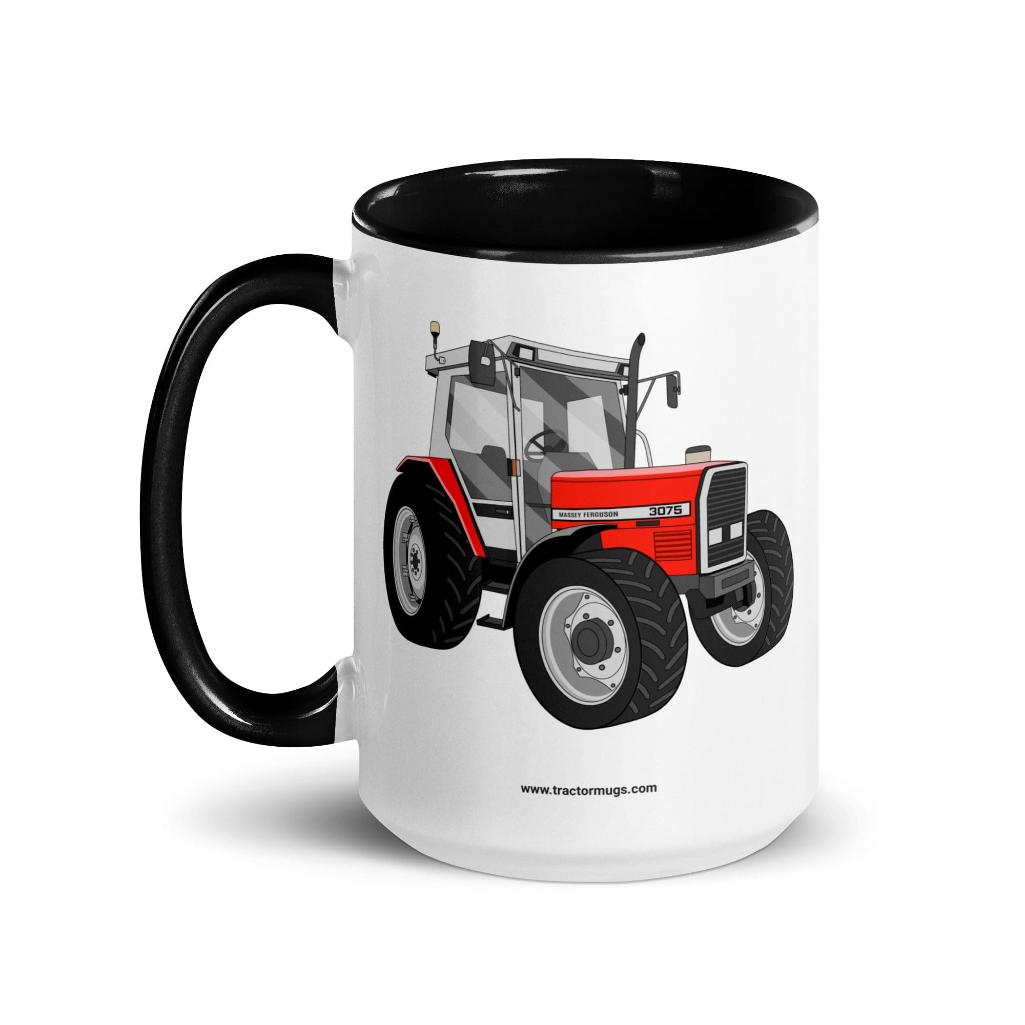 The Tractors Mugs Store Massey Ferguson 3075 | Mug with Color Inside Quality Farmers Merch