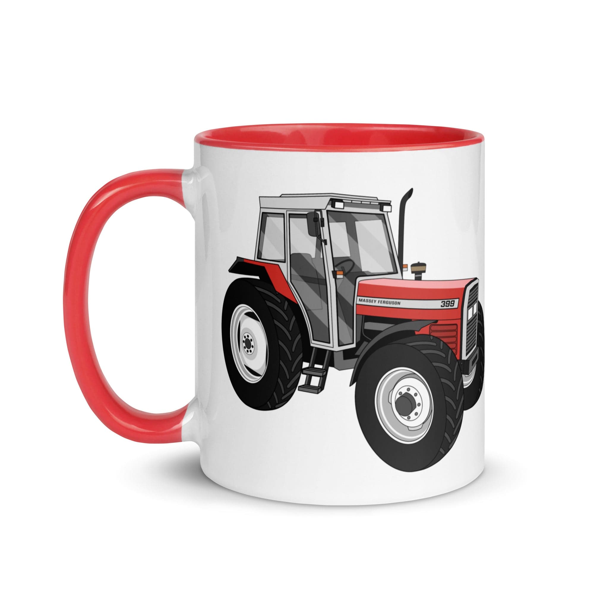 The Tractors Mugs Store Massey Ferguson 399 Mug with Color Inside Quality Farmers Merch