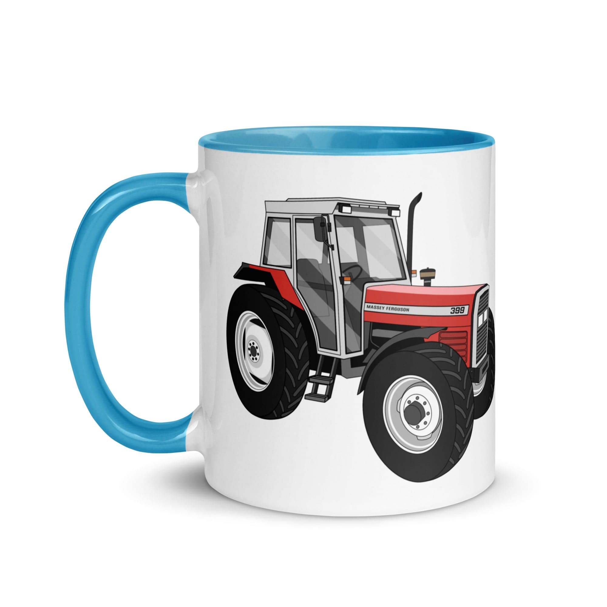 The Tractors Mugs Store Massey Ferguson 399 Mug with Color Inside Quality Farmers Merch