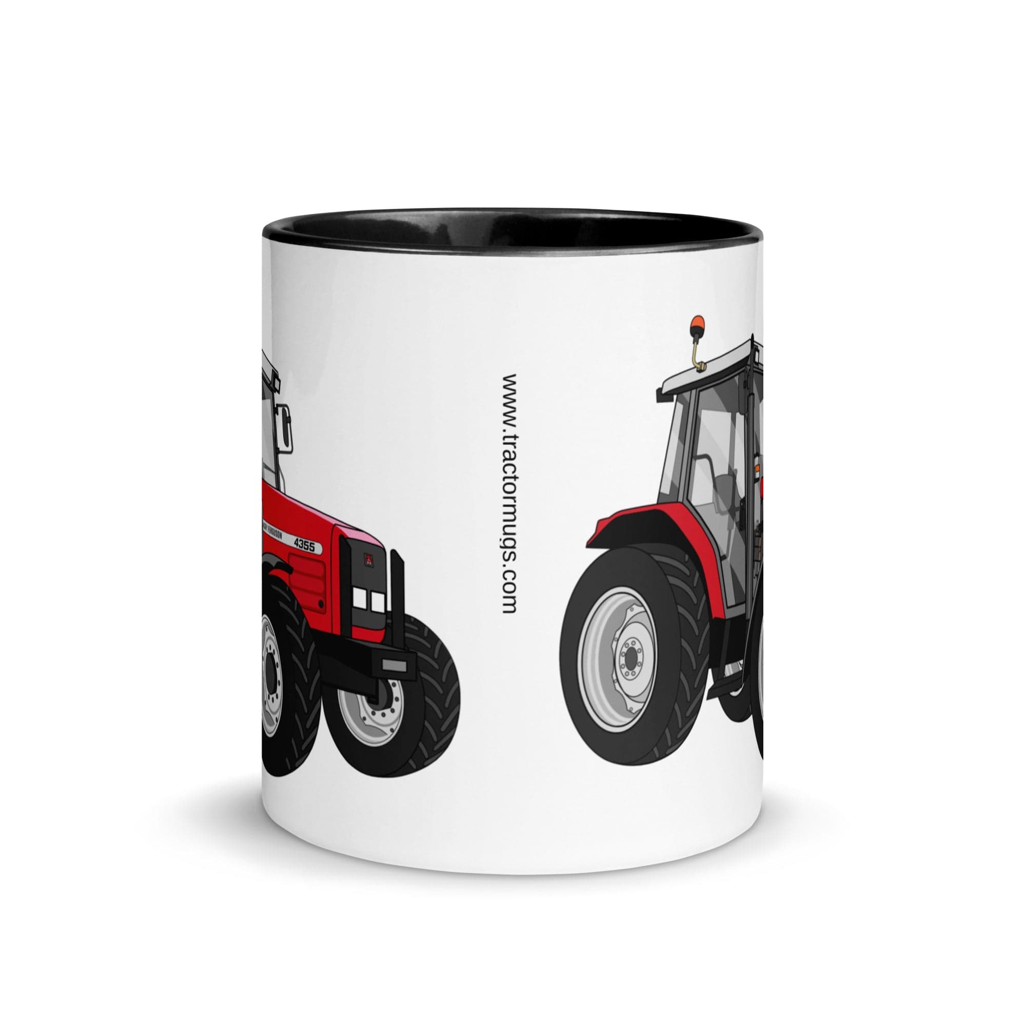 The Tractors Mugs Store Massey Ferguson 4355 Mug with Color Inside Quality Farmers Merch