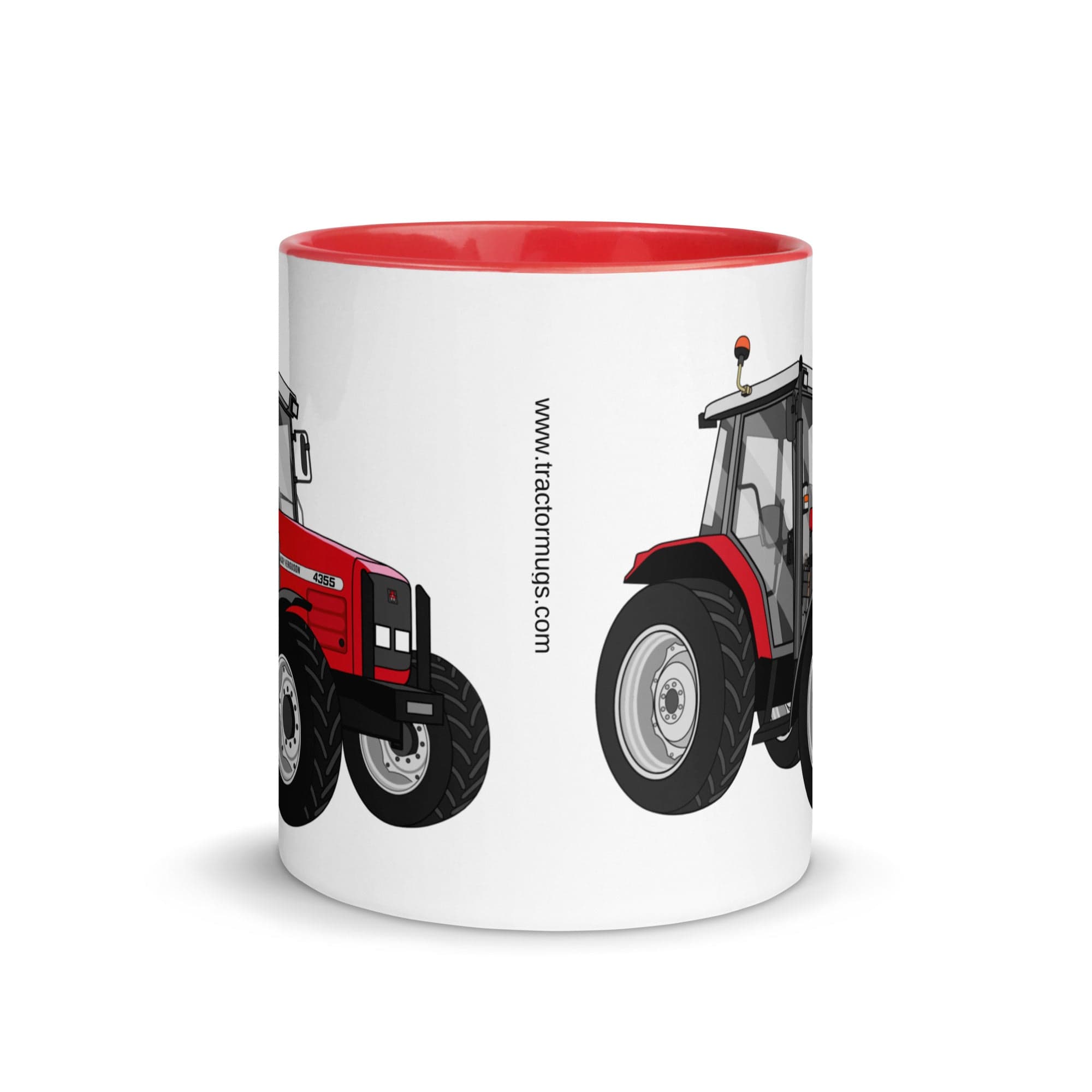 The Tractors Mugs Store Massey Ferguson 4355 Mug with Color Inside Quality Farmers Merch