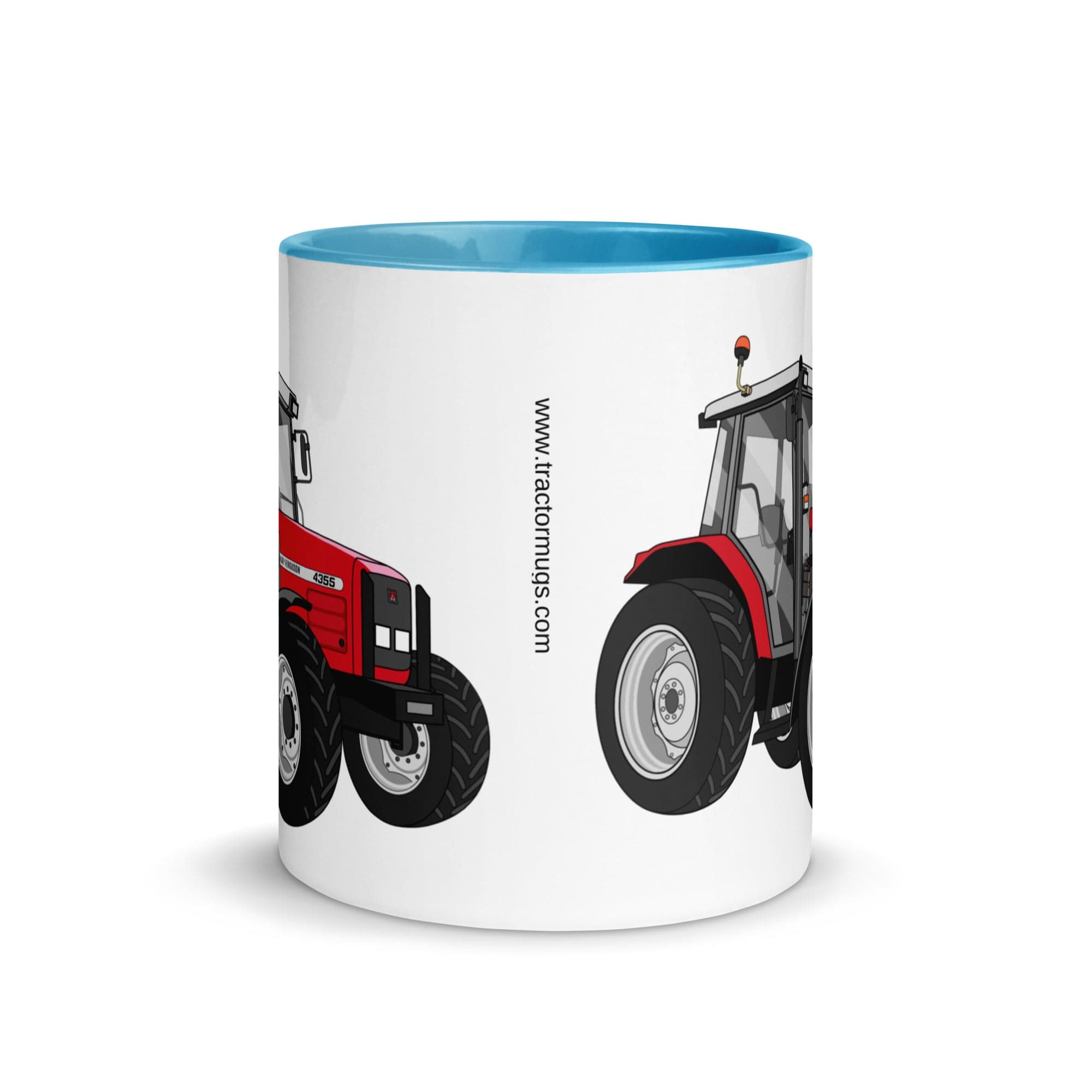 The Tractors Mugs Store Massey Ferguson 4355 Mug with Color Inside Quality Farmers Merch