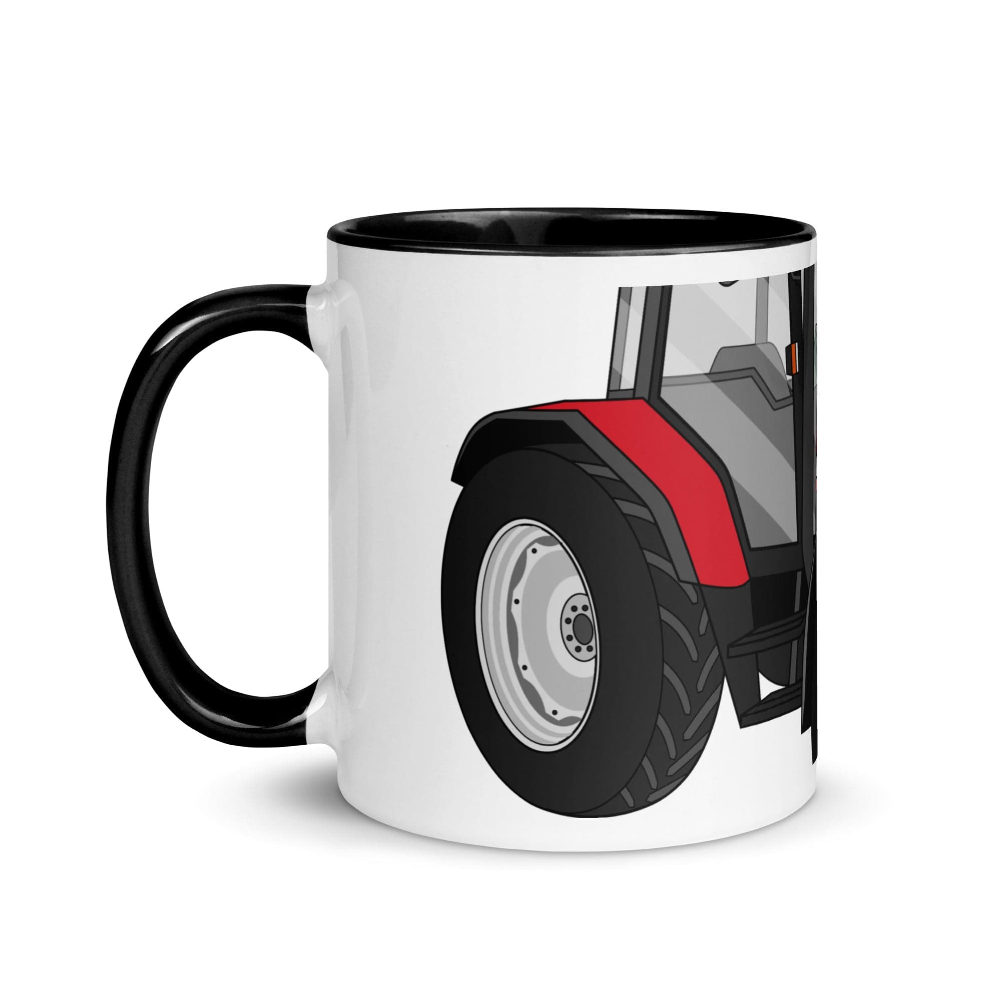 The Tractors Mugs Store Massey Ferguson 6180 2.0 Mug with Color Inside Quality Farmers Merch
