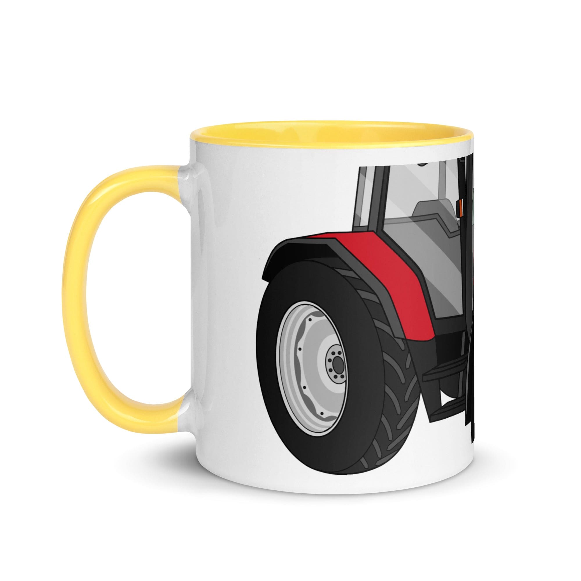 The Tractors Mugs Store Massey Ferguson 6180 2.0 Mug with Color Inside Quality Farmers Merch