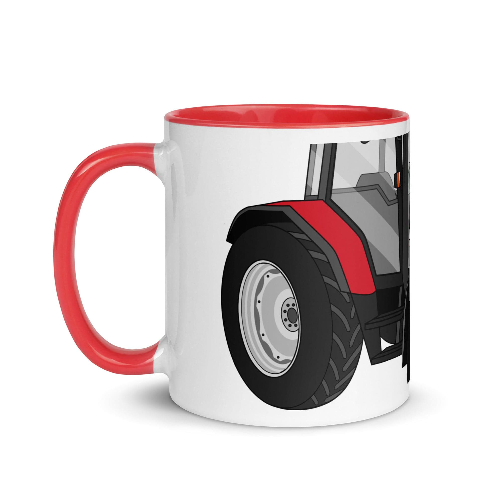 The Tractors Mugs Store Massey Ferguson 6180 2.0 Mug with Color Inside Quality Farmers Merch