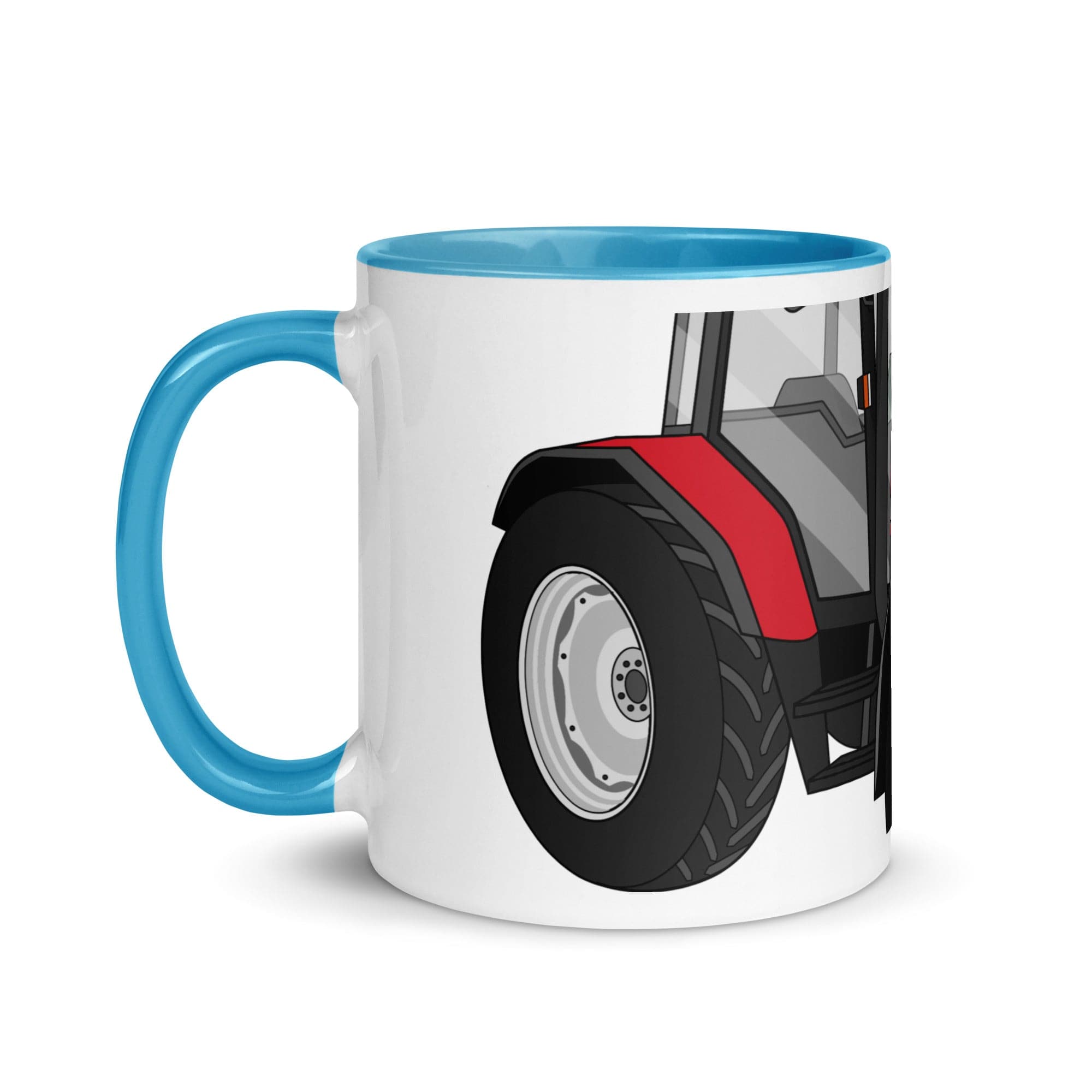 The Tractors Mugs Store Massey Ferguson 6180 2.0 Mug with Color Inside Quality Farmers Merch
