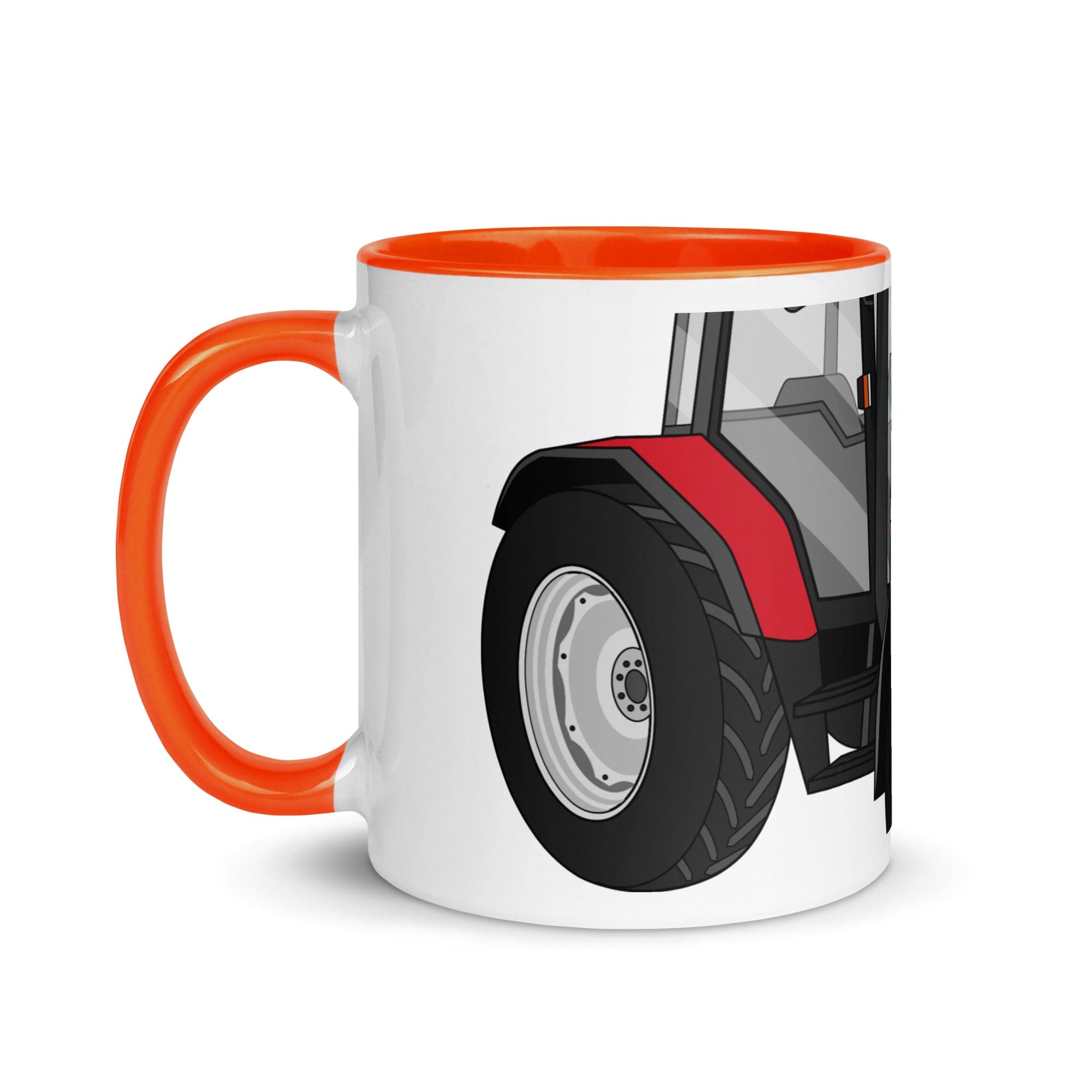 The Tractors Mugs Store Massey Ferguson 6180 2.0 Mug with Color Inside Quality Farmers Merch