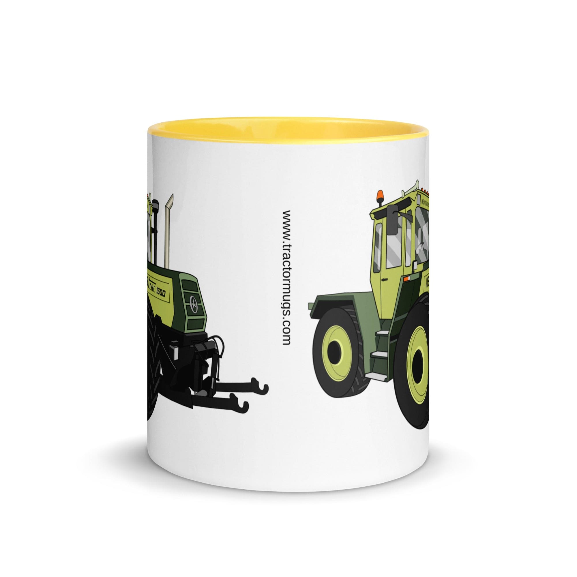 The Tractors Mugs Store MB Trac 1500 Mug with Color Inside Quality Farmers Merch