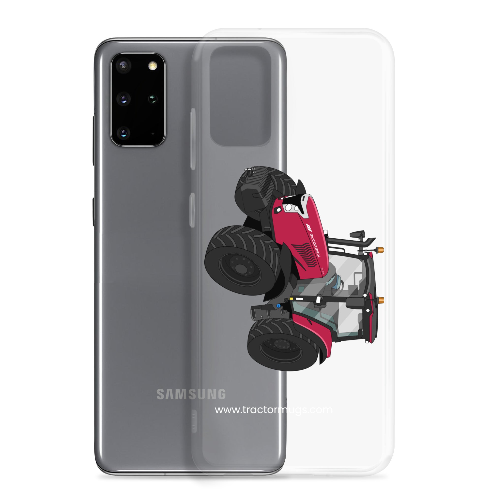 The Tractors Mugs Store McCormick X6.414 P6-Drive Clear Case for SamsungĀ® Quality Farmers Merch