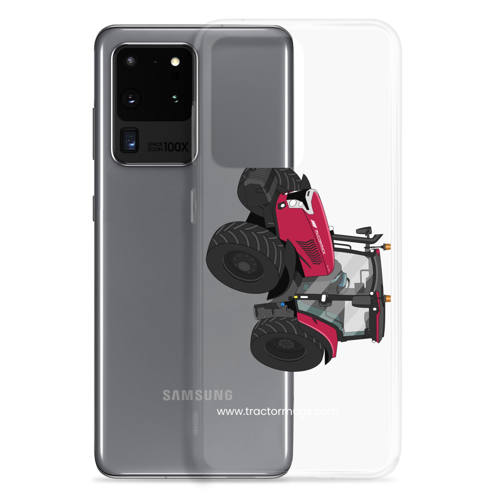 The Tractors Mugs Store McCormick X6.414 P6-Drive Clear Case for SamsungĀ® Quality Farmers Merch