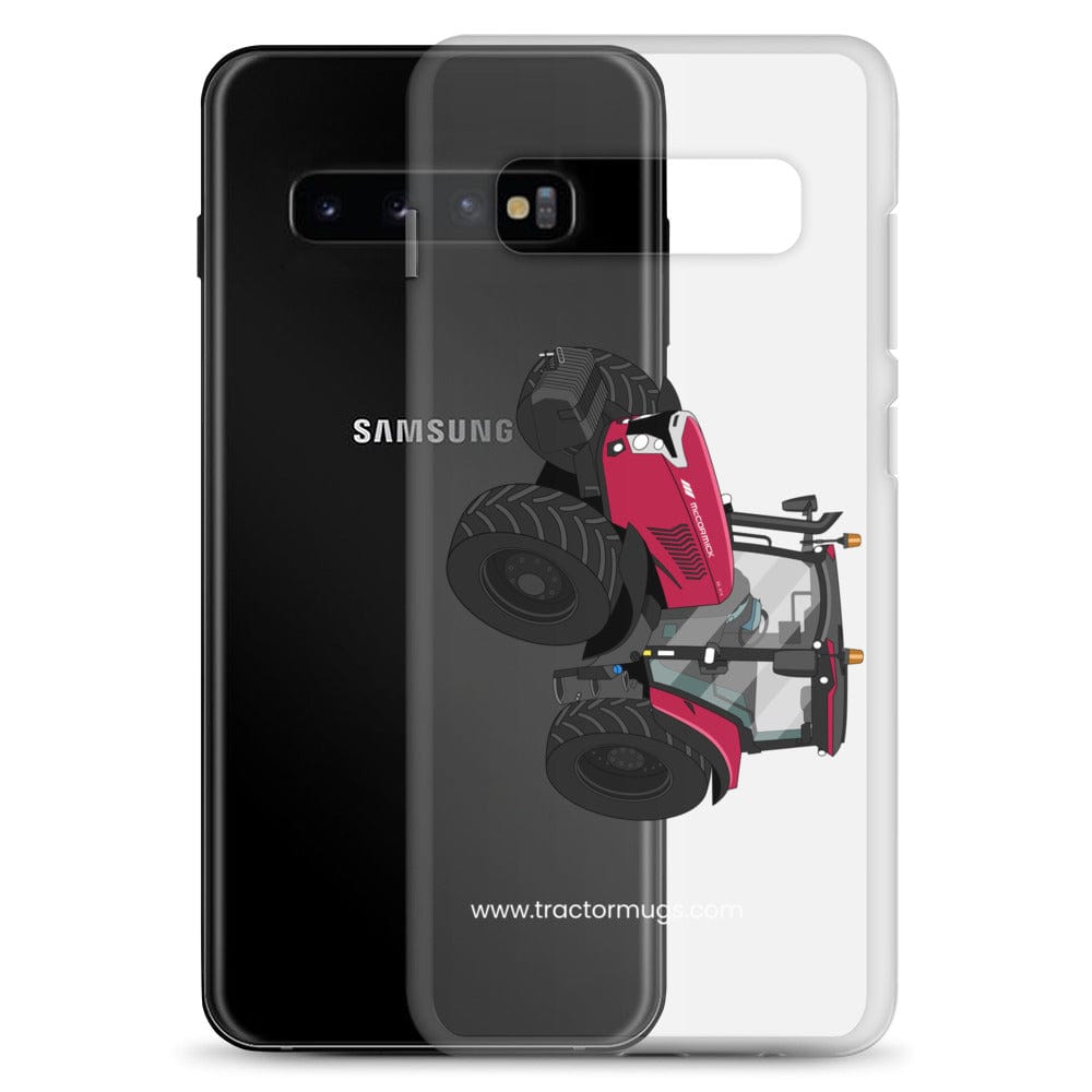 The Tractors Mugs Store McCormick X6.414 P6-Drive Clear Case for SamsungĀ® Quality Farmers Merch