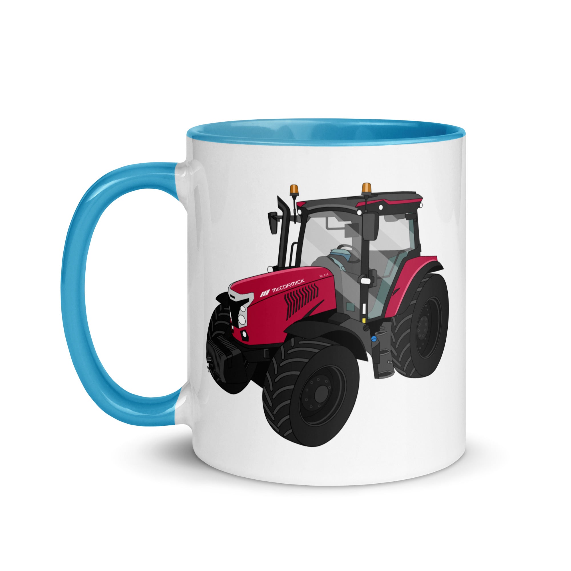 The Tractors Mugs Store McCormick X6.414 P6-Drive Mug with Color Inside Quality Farmers Merch