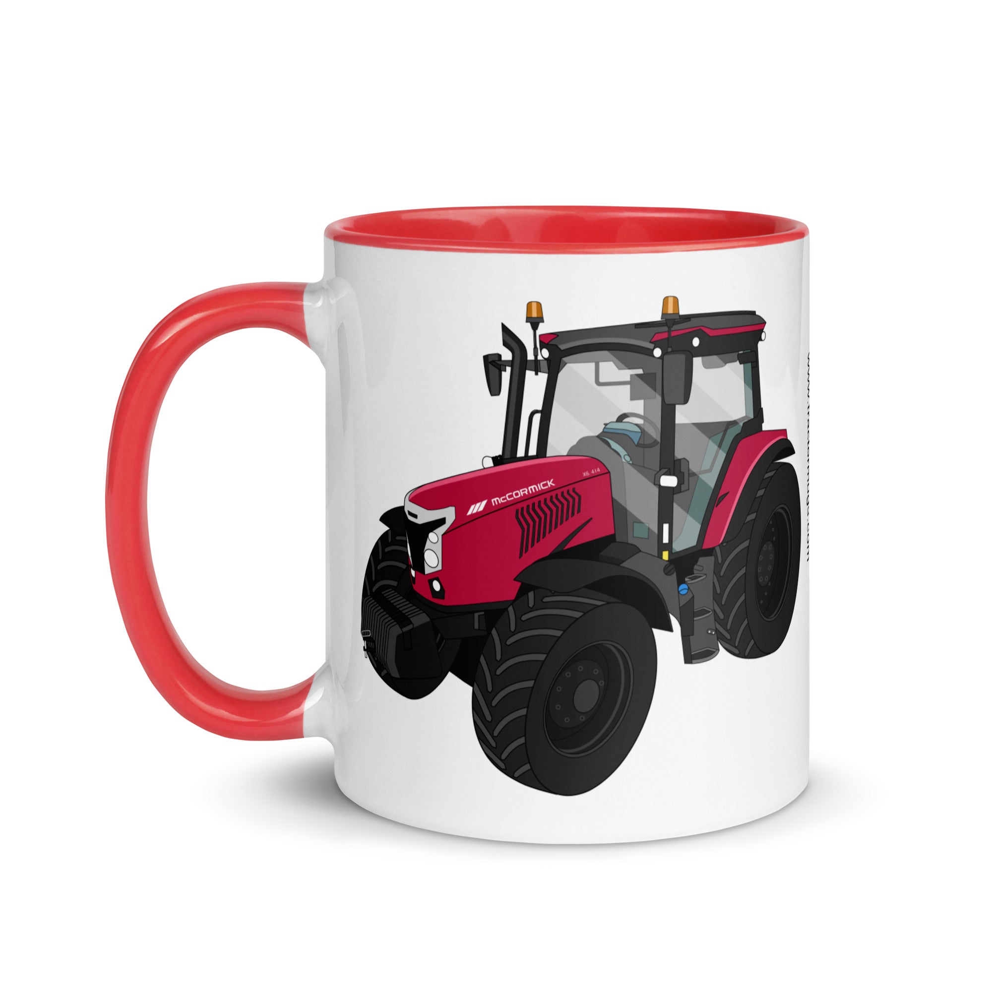 The Tractors Mugs Store McCormick X6.414 P6-Drive Mug with Color Inside Quality Farmers Merch