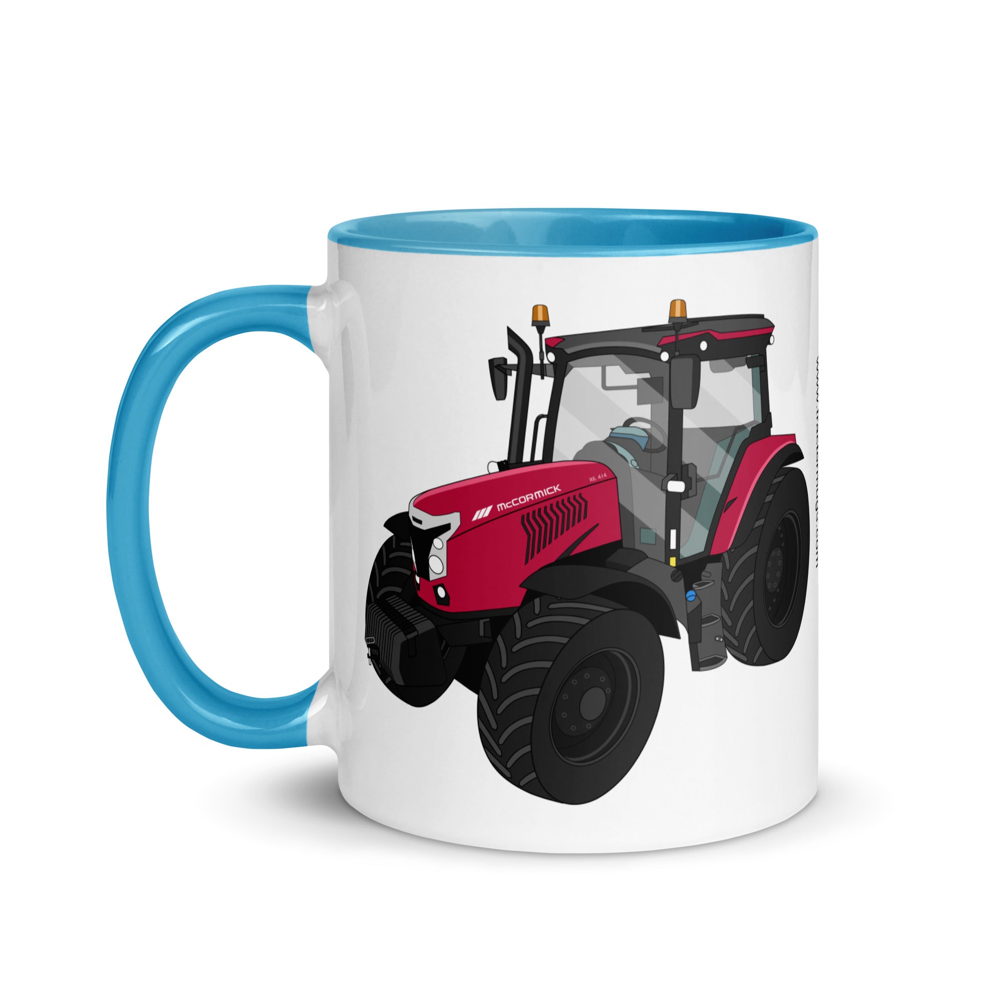 The Tractors Mugs Store McCormick X6.414 P6-Drive Mug with Color Inside Quality Farmers Merch