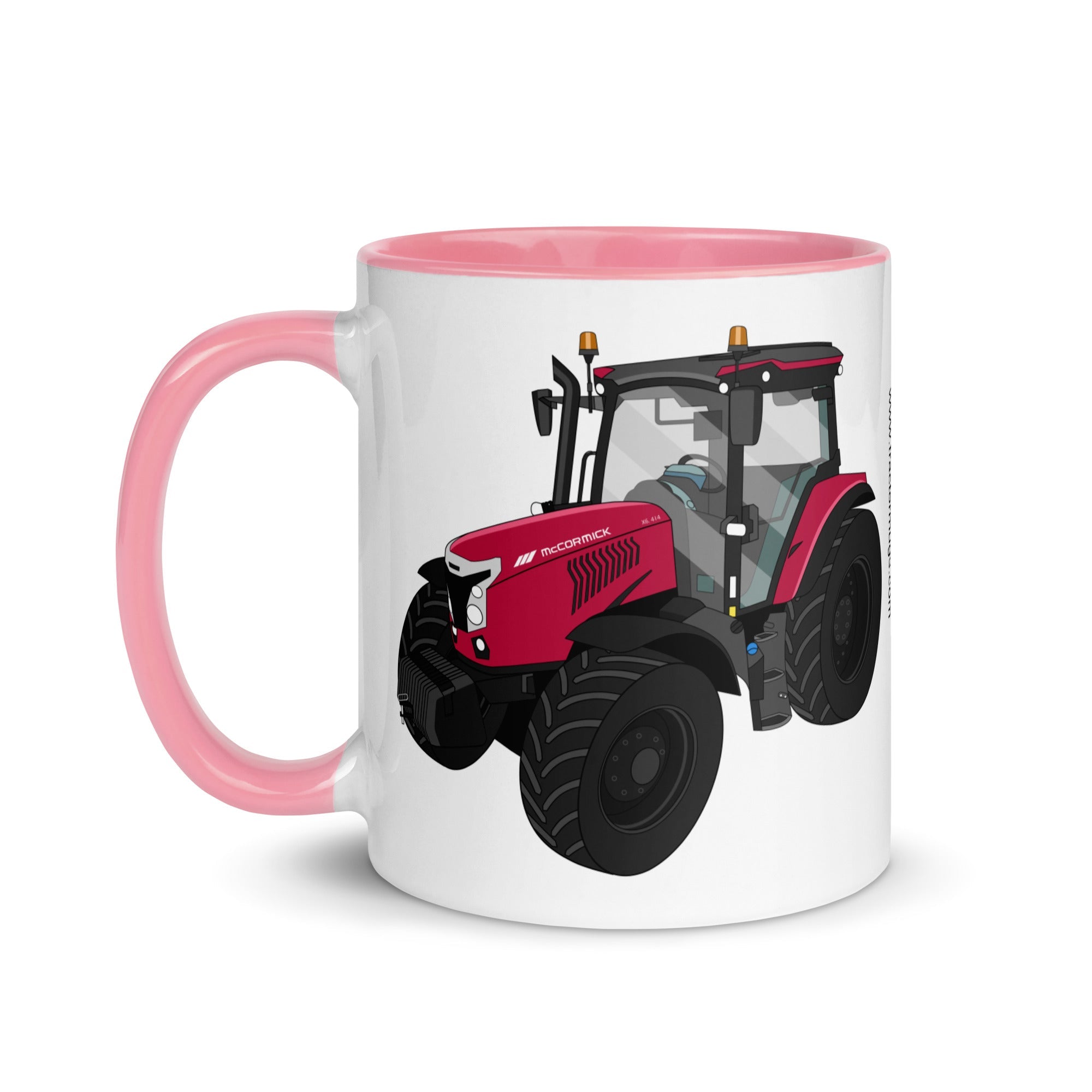 The Tractors Mugs Store McCormick X6.414 P6-Drive Mug with Color Inside Quality Farmers Merch