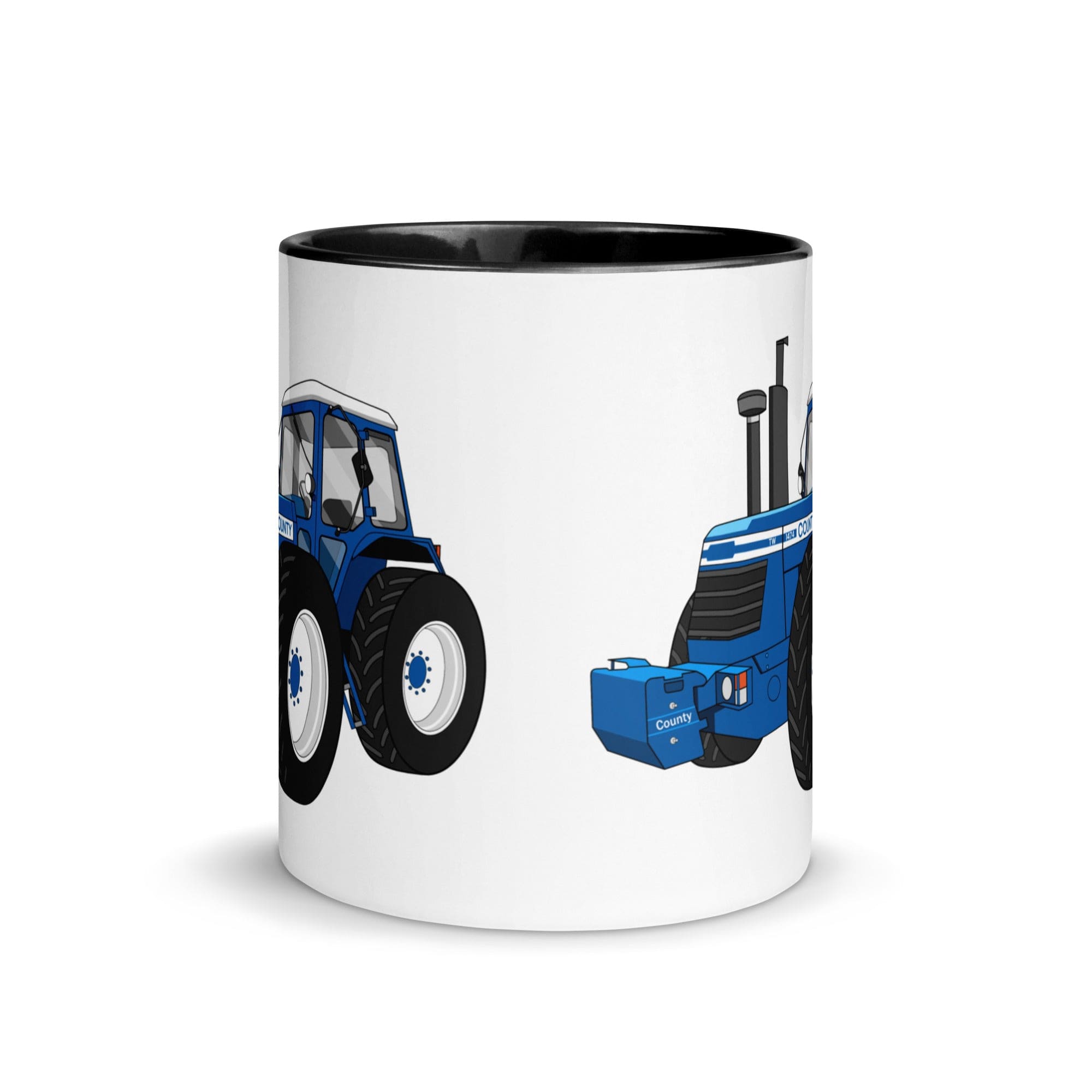The Tractors Mugs Store Mug with Color Inside County 1474 (1982) Mug with Color Inside Quality Farmers Merch