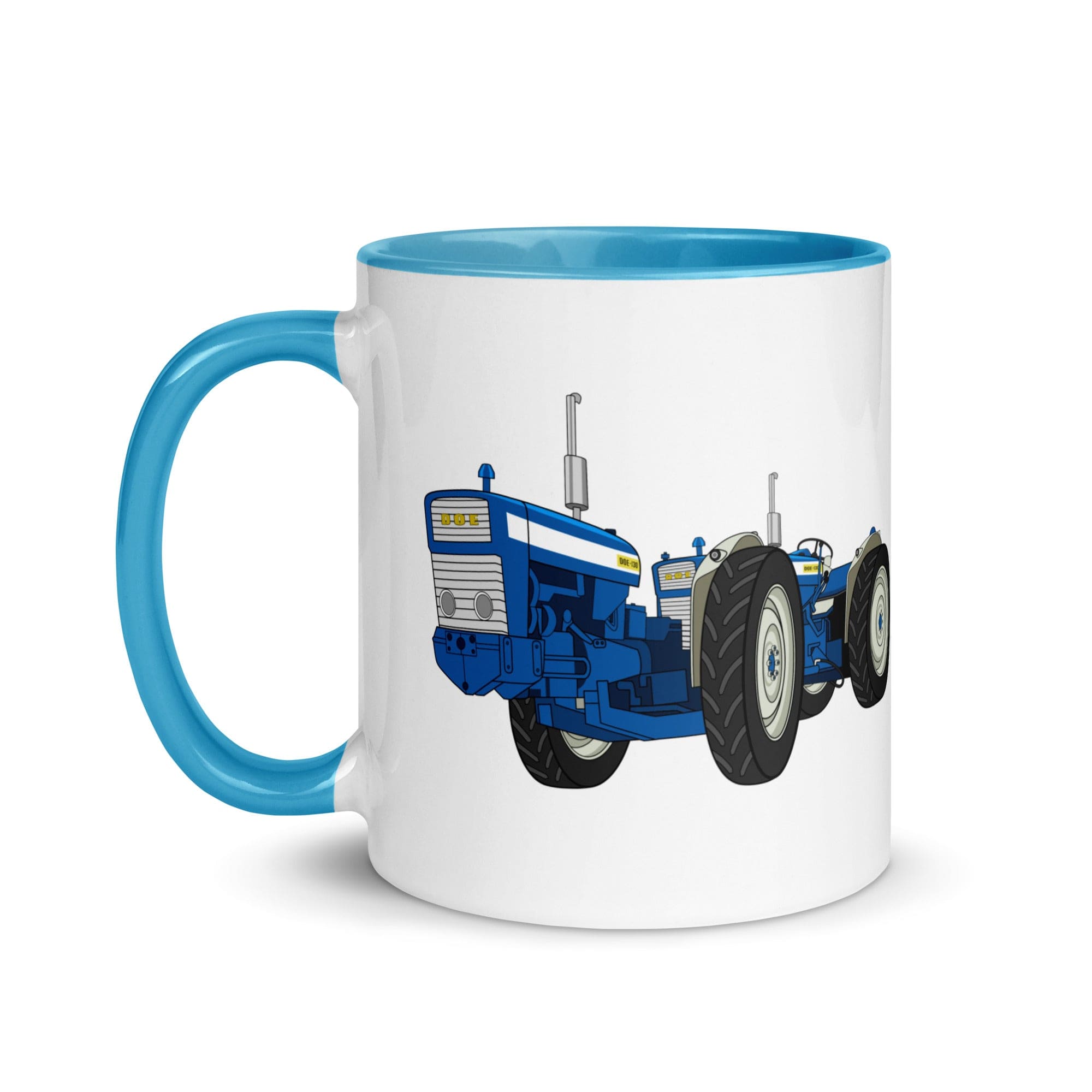 The Tractors Mugs Store Mug with Color Inside DOE Dual Drive 130 Mug with Color Inside Quality Farmers Merch