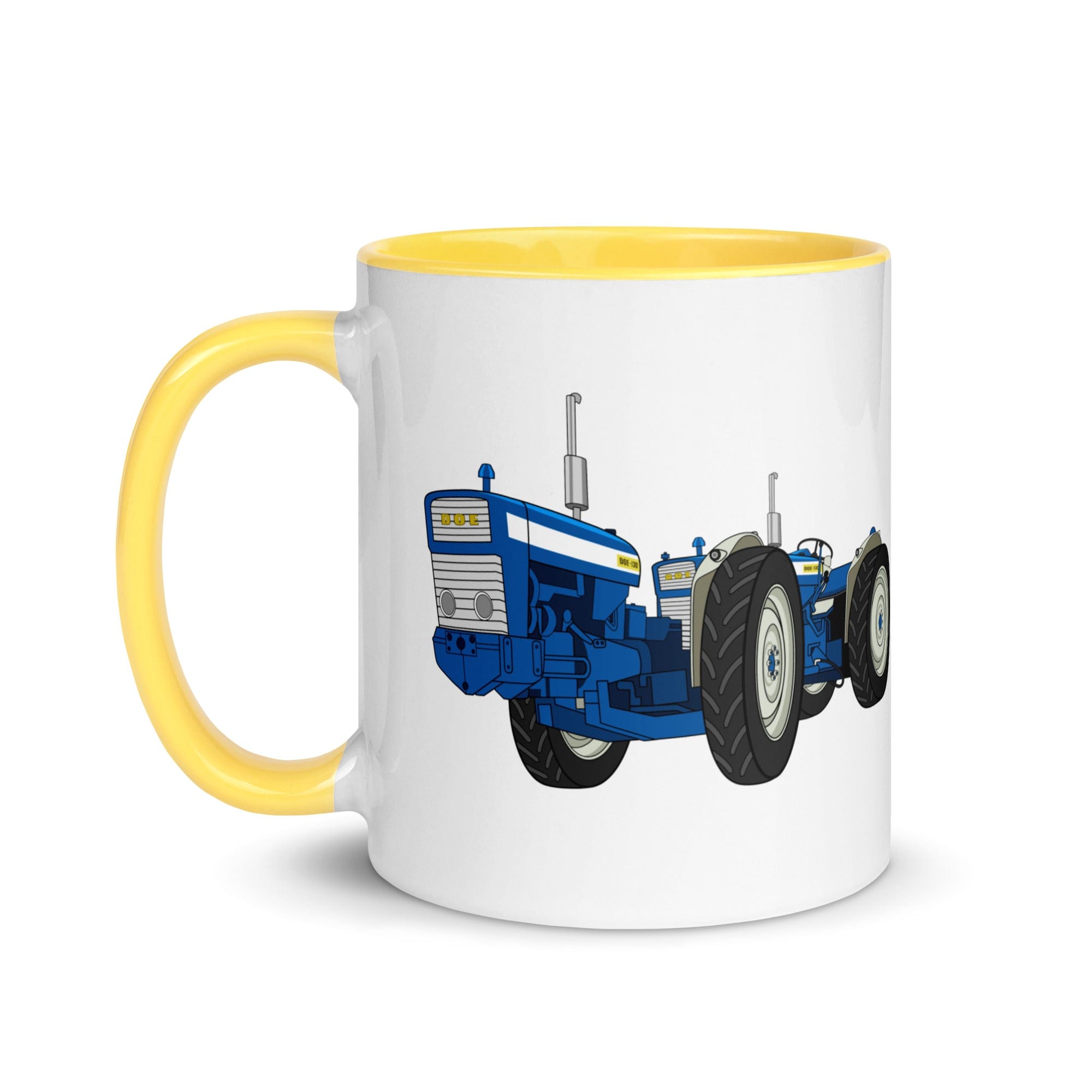 The Tractors Mugs Store Mug with Color Inside DOE Dual Drive 130 Mug with Color Inside Quality Farmers Merch