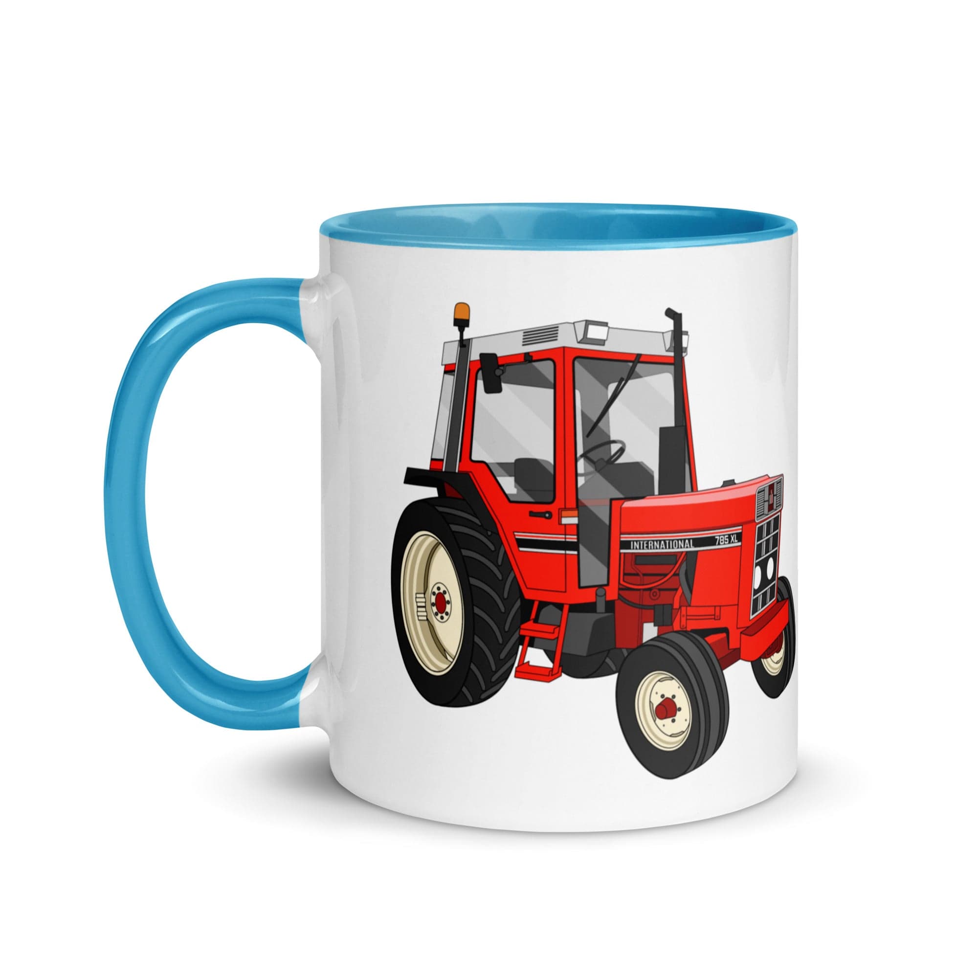 The Tractors Mugs Store Mug with Color Inside International 785 Mug with Color Inside Quality Farmers Merch