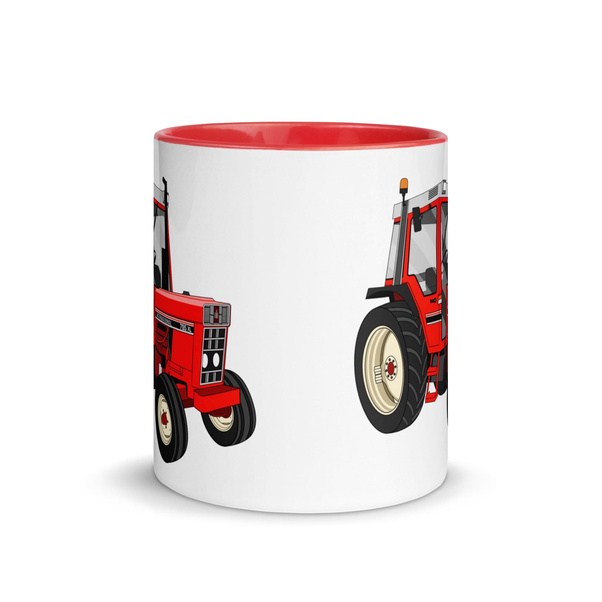 The Tractors Mugs Store Mug with Color Inside International 785 Mug with Color Inside Quality Farmers Merch