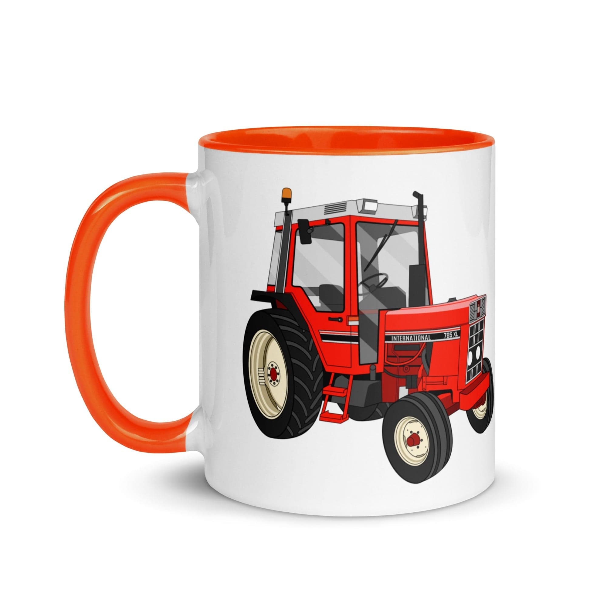 The Tractors Mugs Store Mug with Color Inside International 785 Mug with Color Inside Quality Farmers Merch