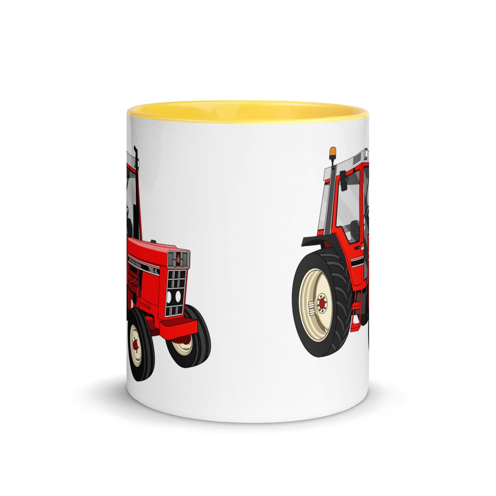 The Tractors Mugs Store Mug with Color Inside International 785 Mug with Color Inside Quality Farmers Merch