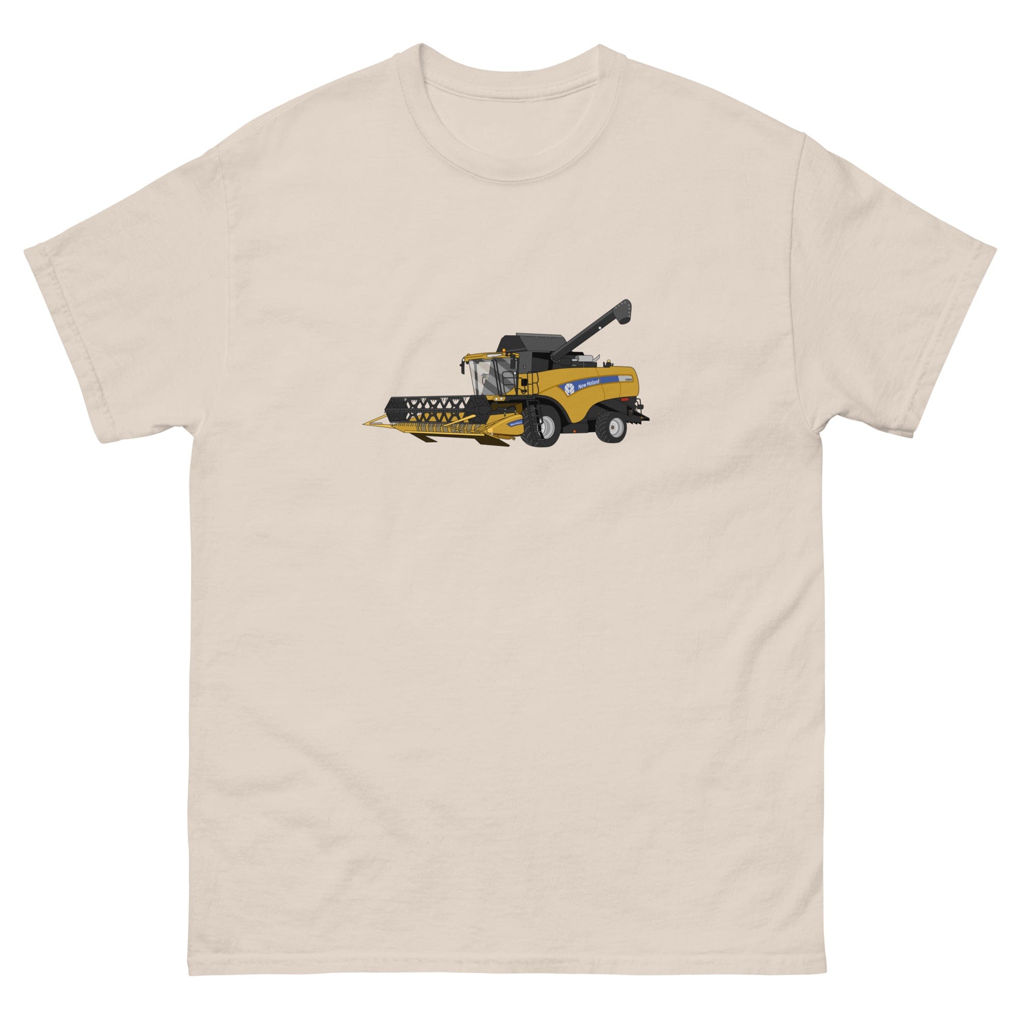 The Tractors Mugs Store Natural / S New Holland CX 8060 Unisex Classic Tee Quality Farmers Merch