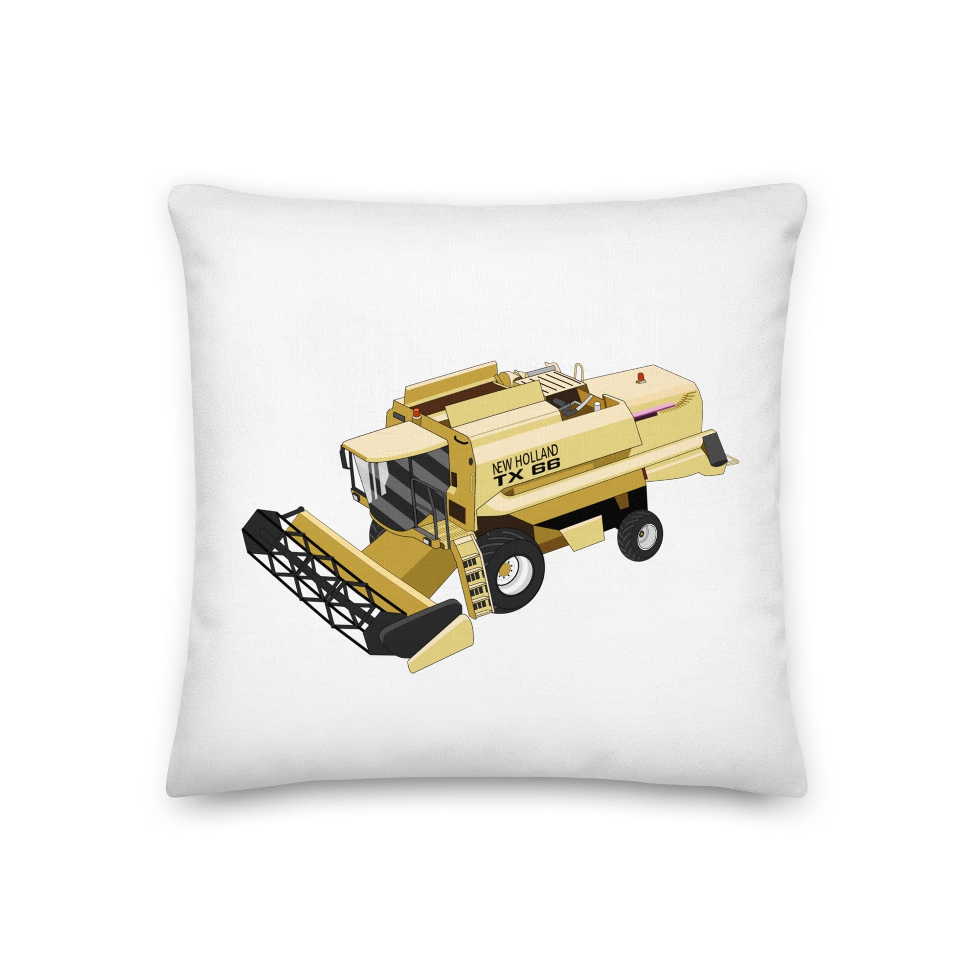 The Tractors Mugs Store New Holland TX 66 Combine Harvester Premium Pillow Quality Farmers Merch