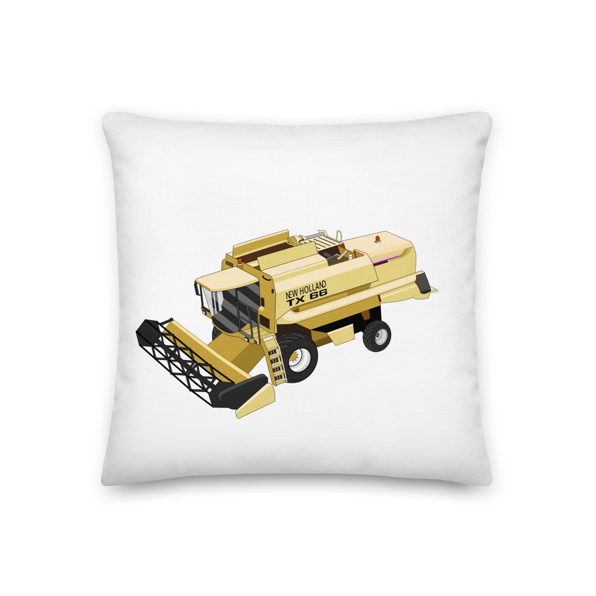 The Tractors Mugs Store New Holland TX 66 Combine Harvester Premium Pillow Quality Farmers Merch