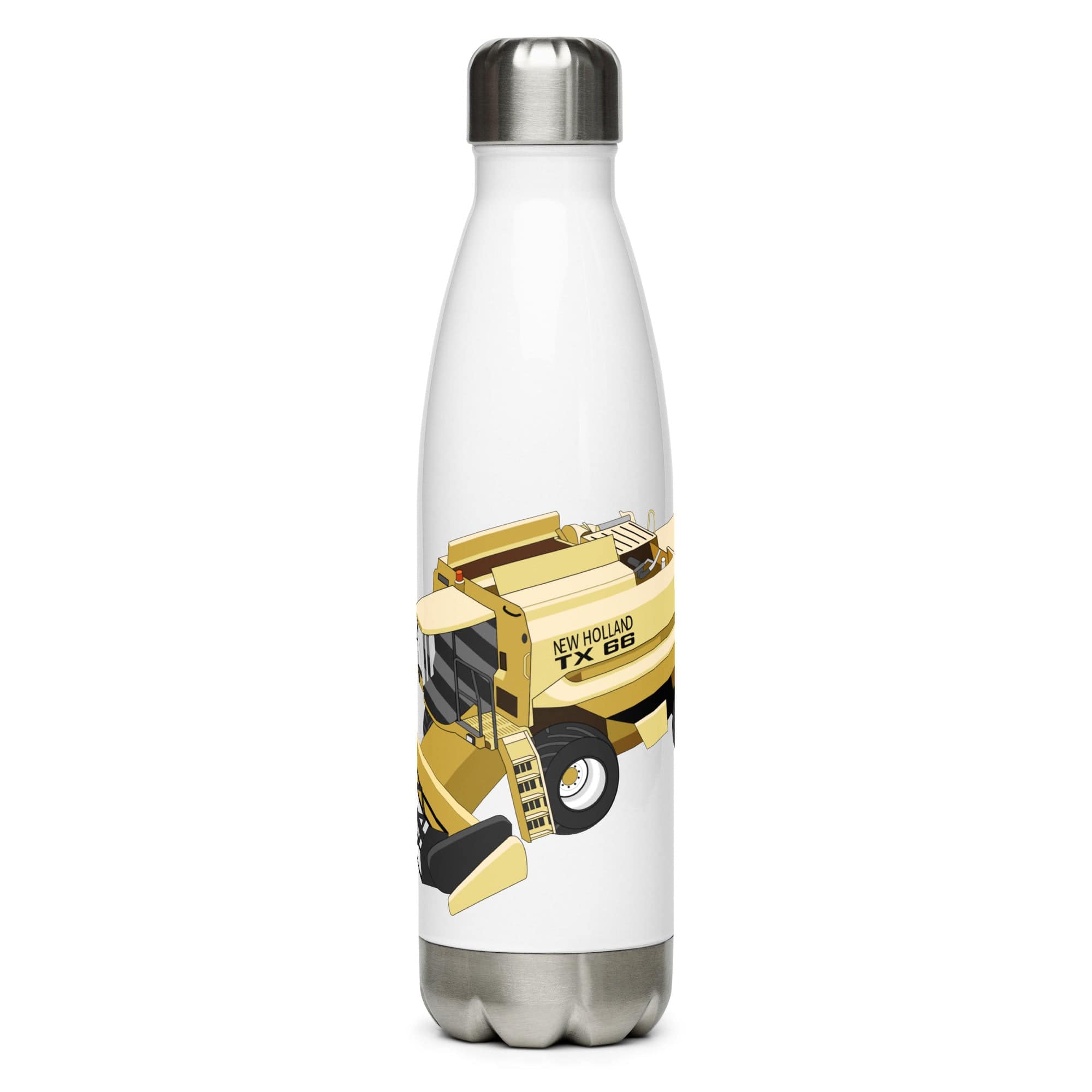 The Tractors Mugs Store New Holland TX 66 Combine Harvester Stainless steel water bottle Quality Farmers Merch