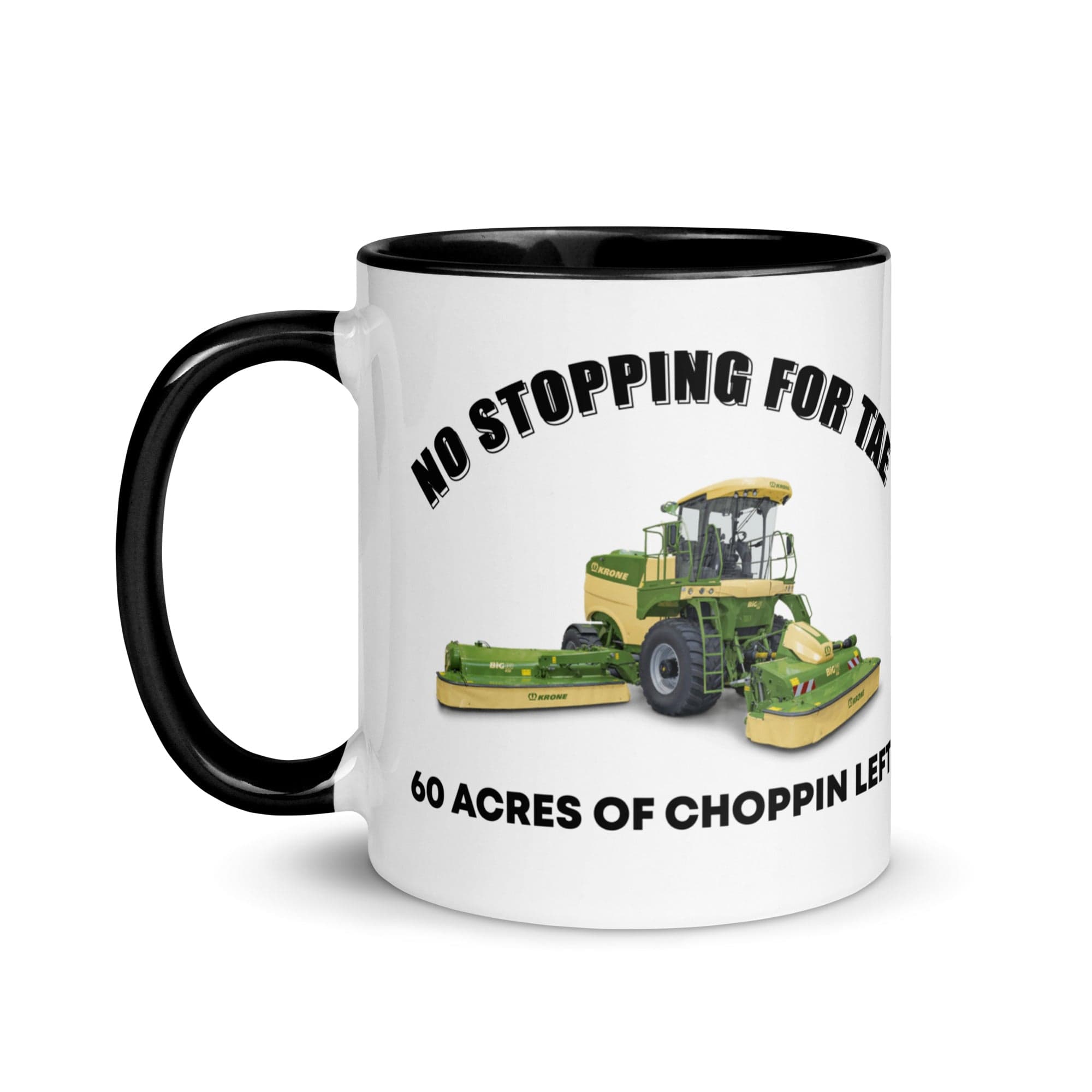 The Tractors Mugs Store No Stopping for Tae Mug with Color Inside Quality Farmers Merch