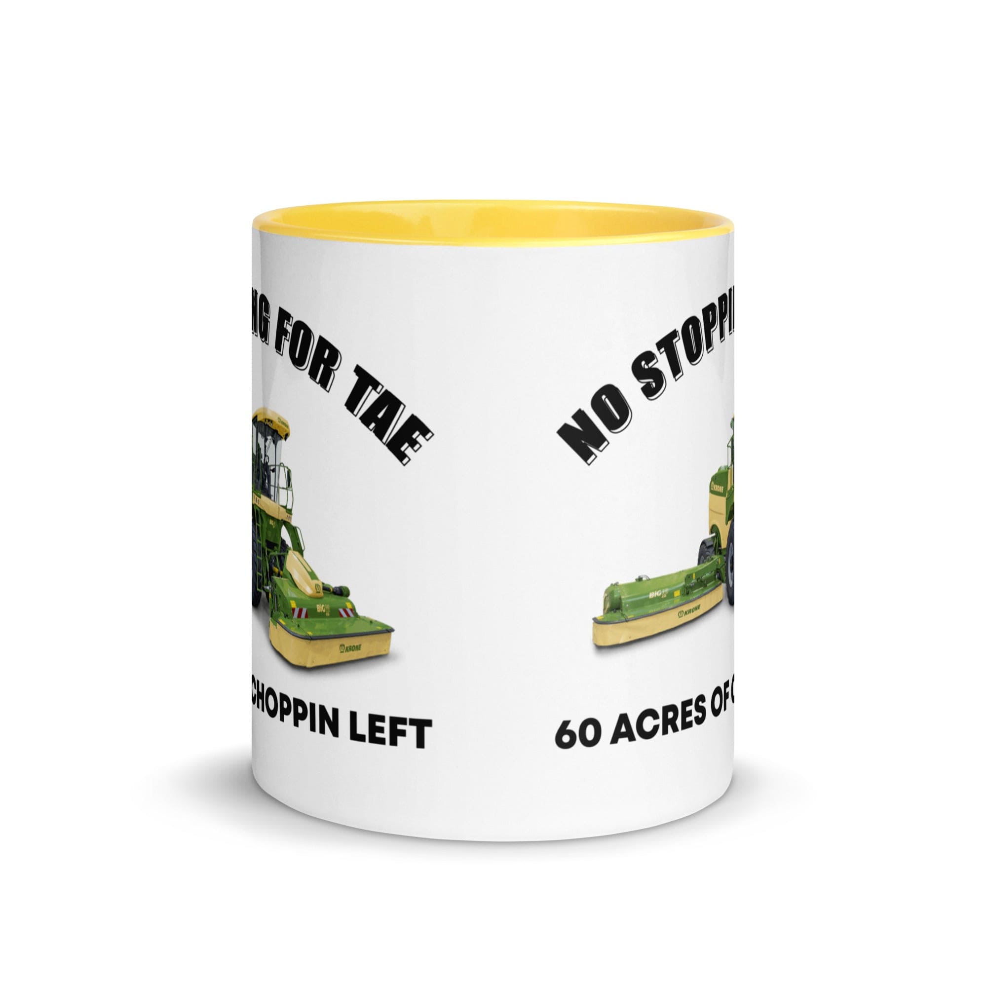 The Tractors Mugs Store No Stopping for Tae Mug with Color Inside Quality Farmers Merch