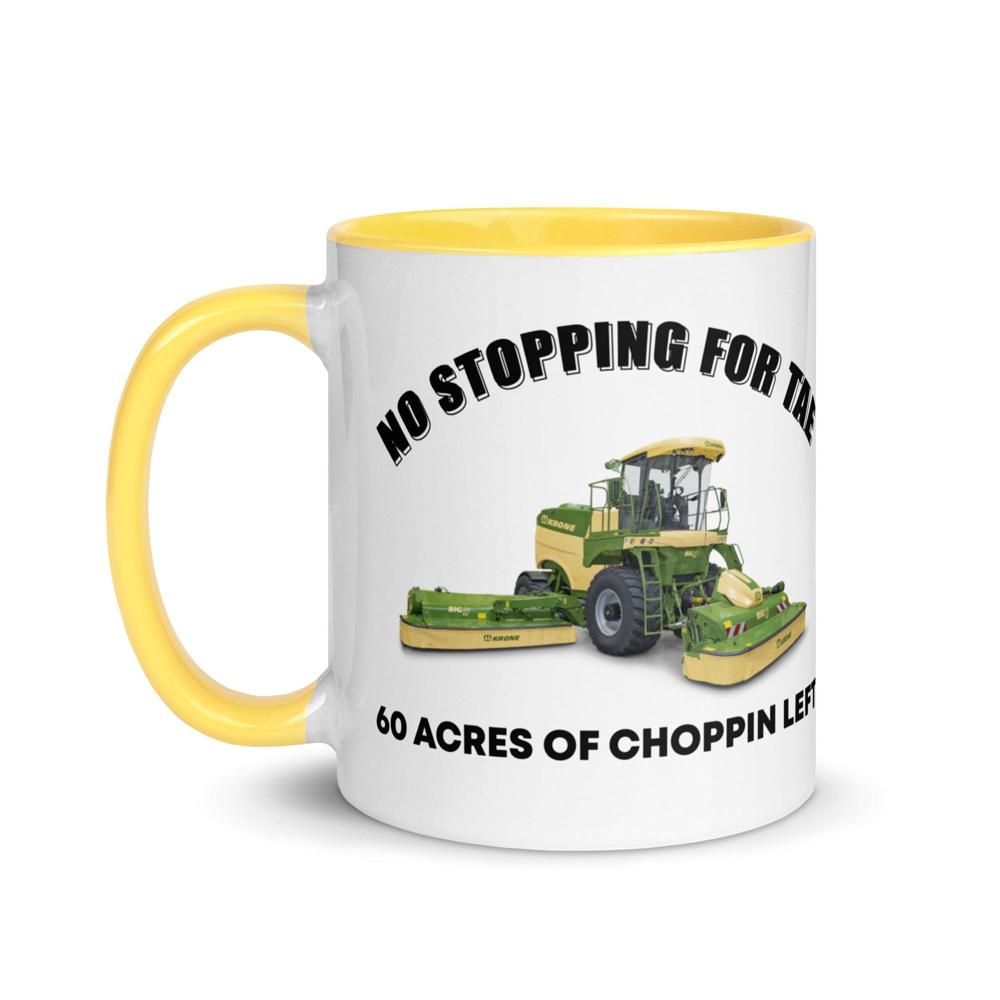 The Tractors Mugs Store No Stopping for Tae Mug with Color Inside Quality Farmers Merch