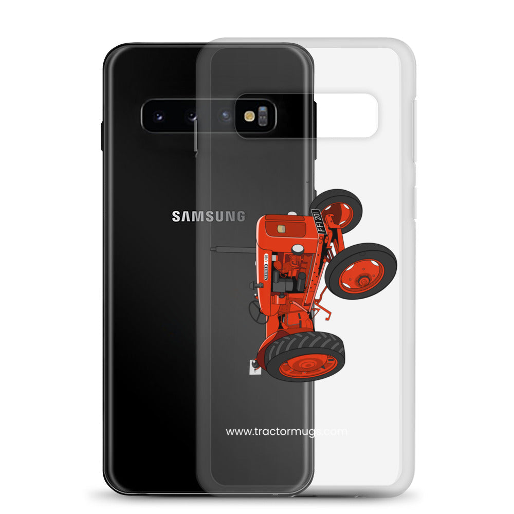 The Tractors Mugs Store Nuffield 4_60 Clear Case for SamsungĀ® Quality Farmers Merch
