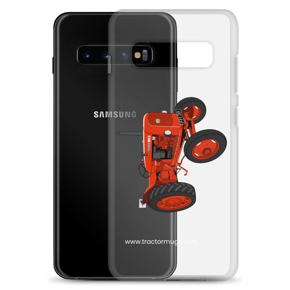 The Tractors Mugs Store Nuffield 4_60 Clear Case for SamsungĀ® Quality Farmers Merch