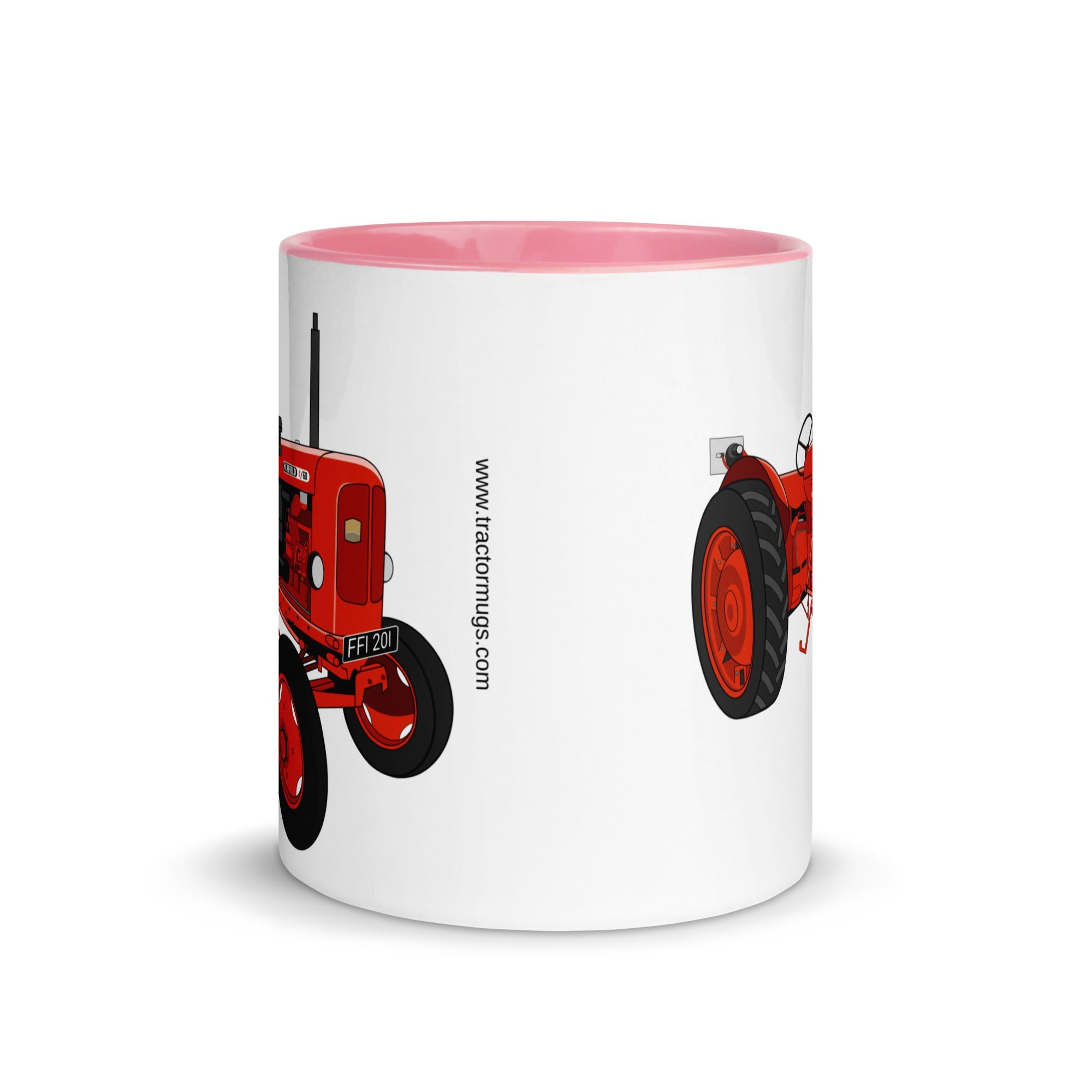 The Tractors Mugs Store Nuffield 4_60 Mug with Color Inside Quality Farmers Merch