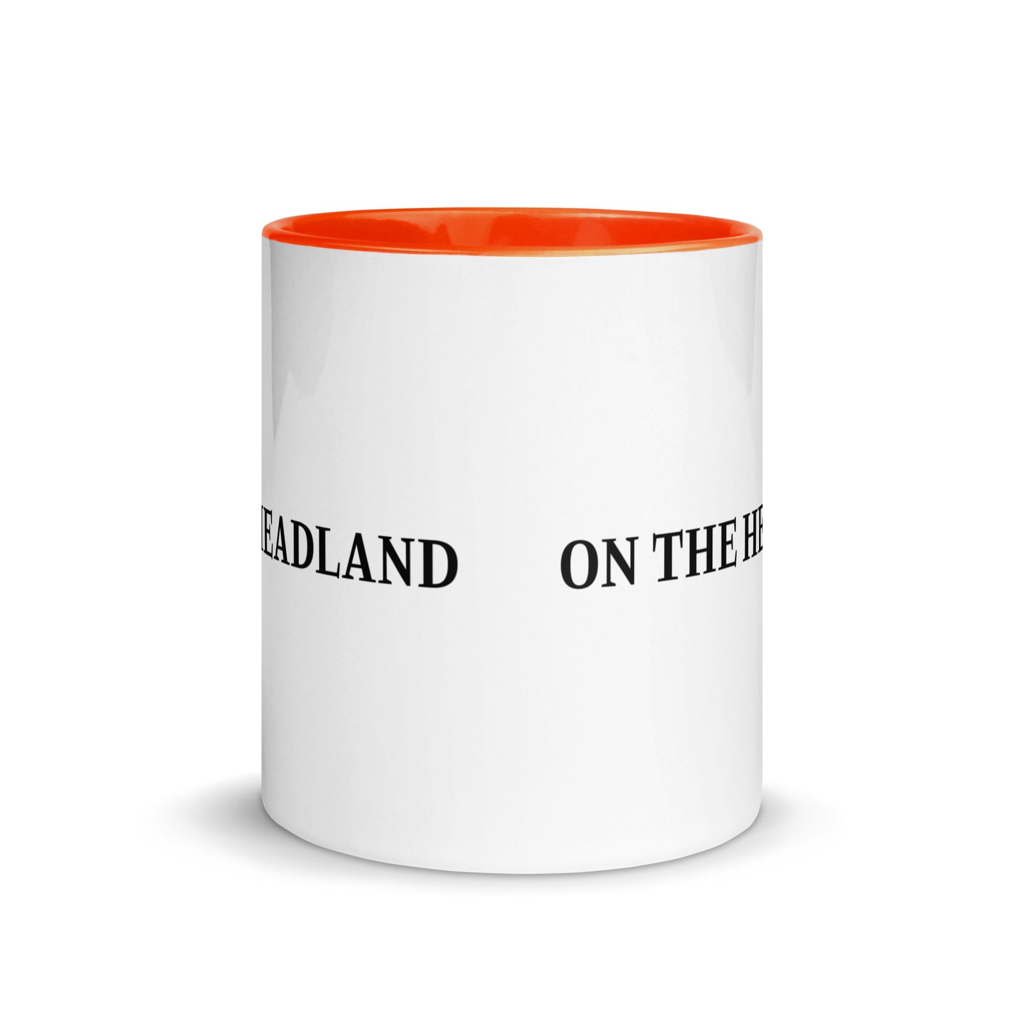 The Tractors Mugs Store On the Headland Mug with Color Inside Quality Farmers Merch