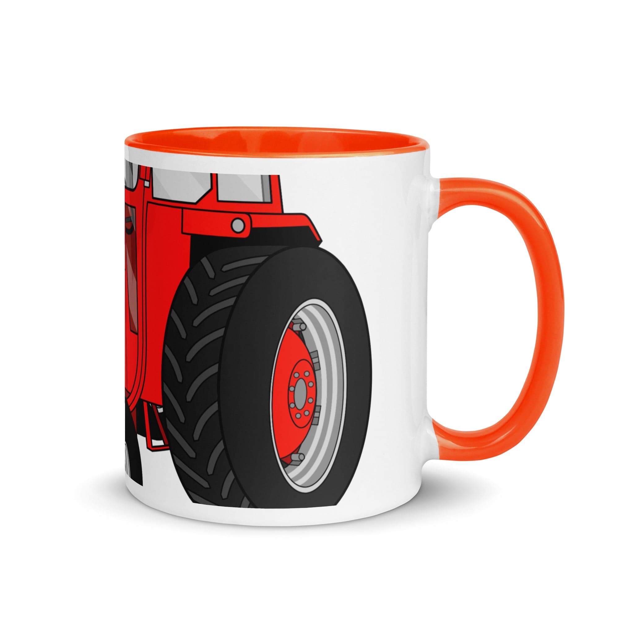 The Tractors Mugs Store Orange Massey Ferguson 165 2.0 Mug with Color Inside Quality Farmers Merch